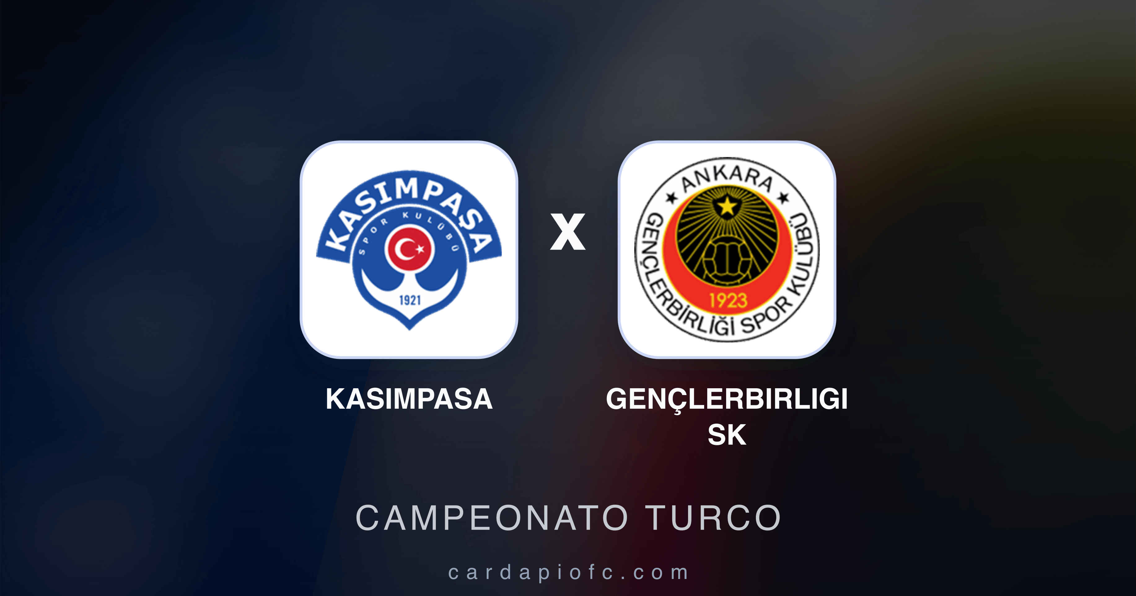 Image d’aperçu pour Kasimpasa vs Gençlerbirligi SK (Campeonato Turco)