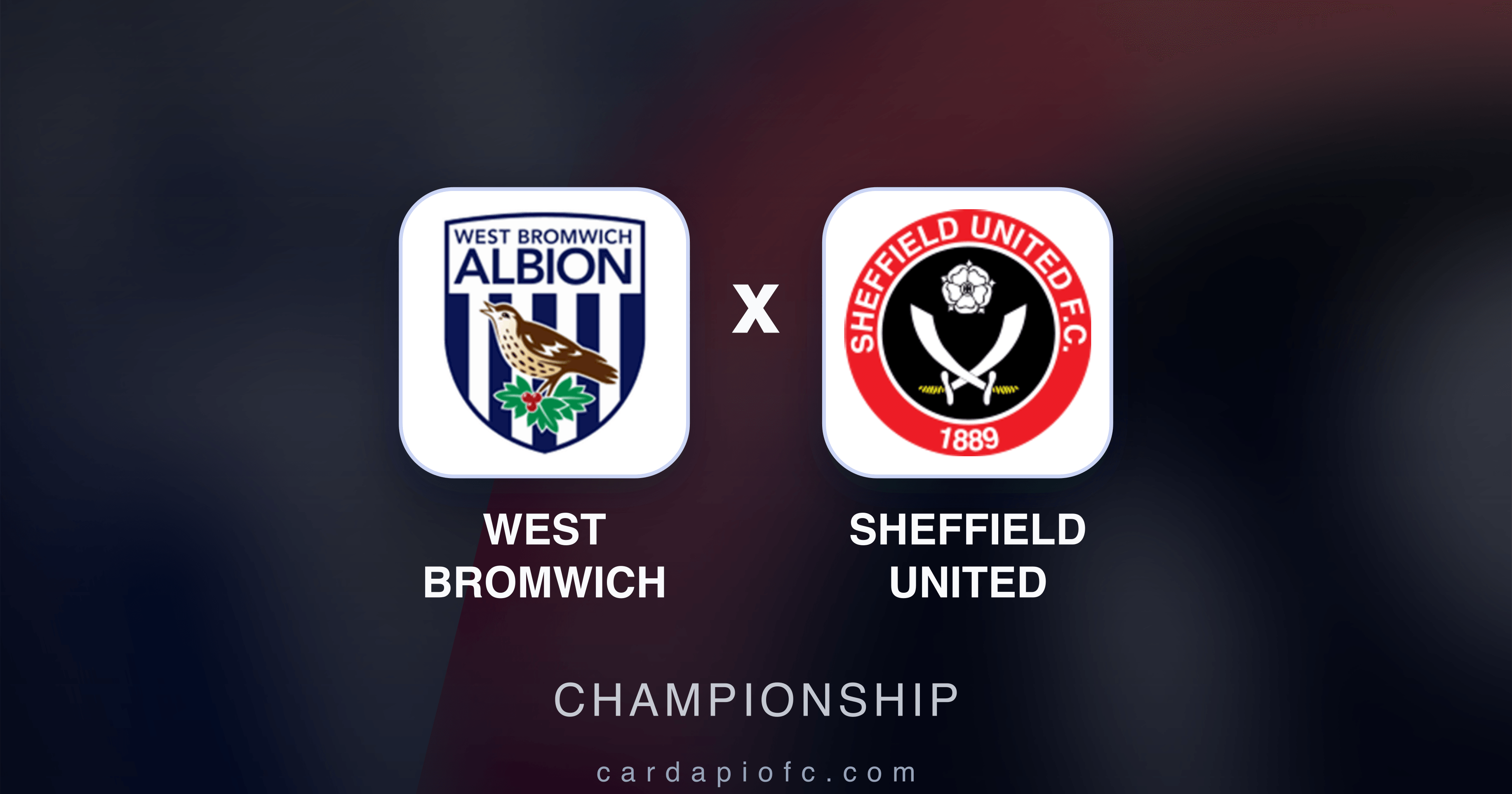 Image d’aperçu pour West Bromwich vs Sheffield United (Championship)