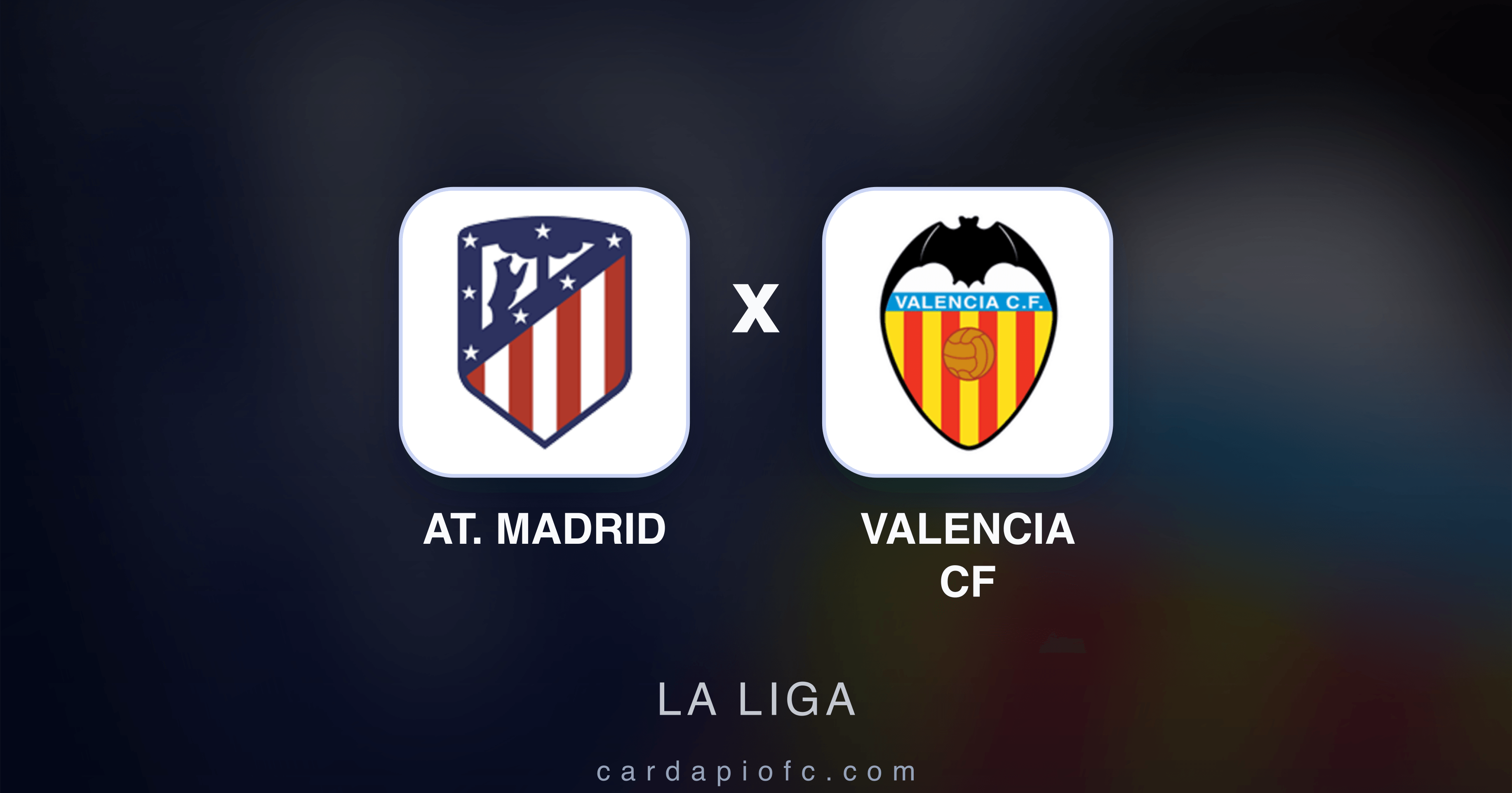 Image d’aperçu pour At. Madrid vs Valencia CF (La Liga)