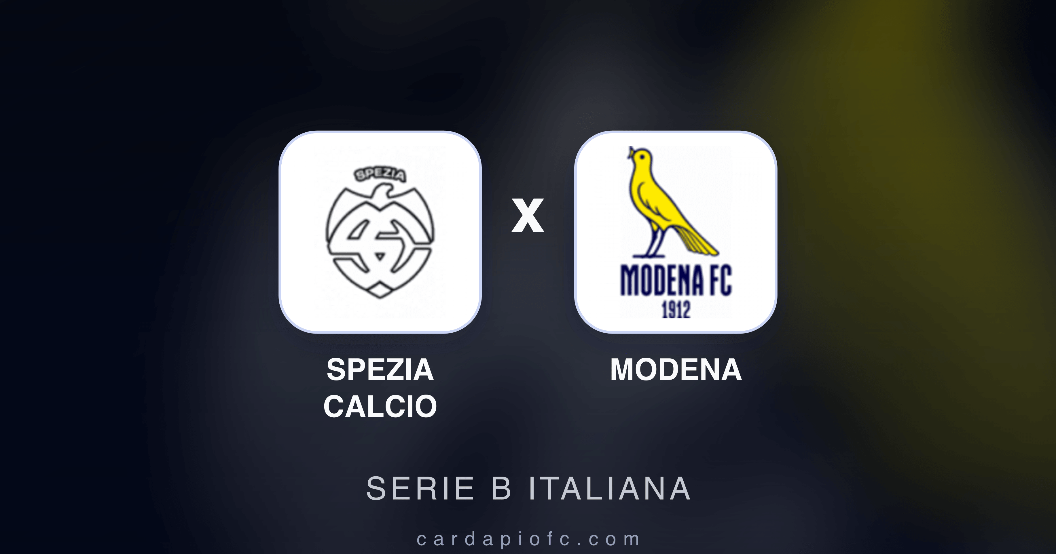 Image d’aperçu pour Spezia Calcio vs Modena (Serie B Italiana)