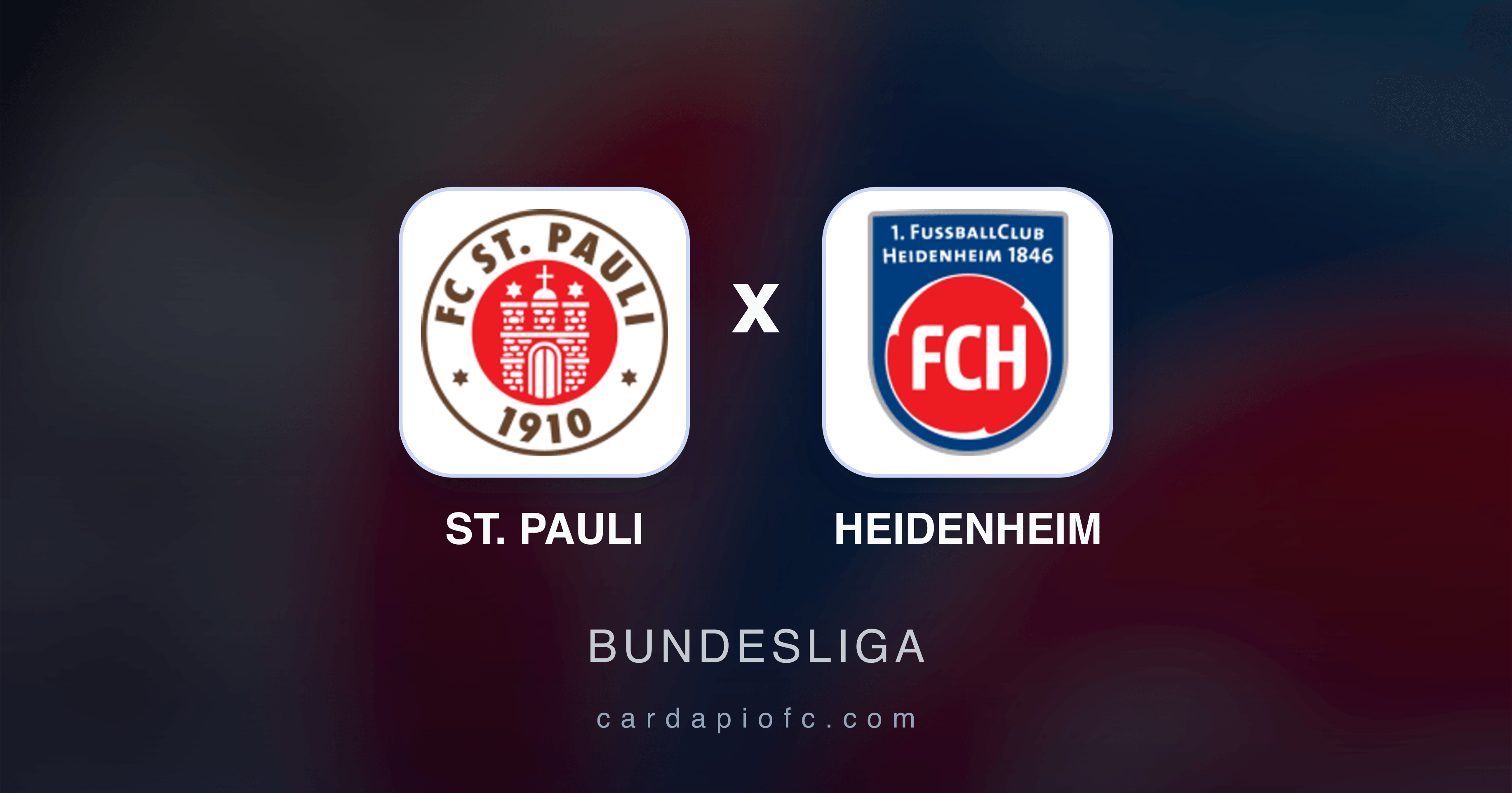 Image d’aperçu pour St. Pauli vs Heidenheim (Bundesliga)