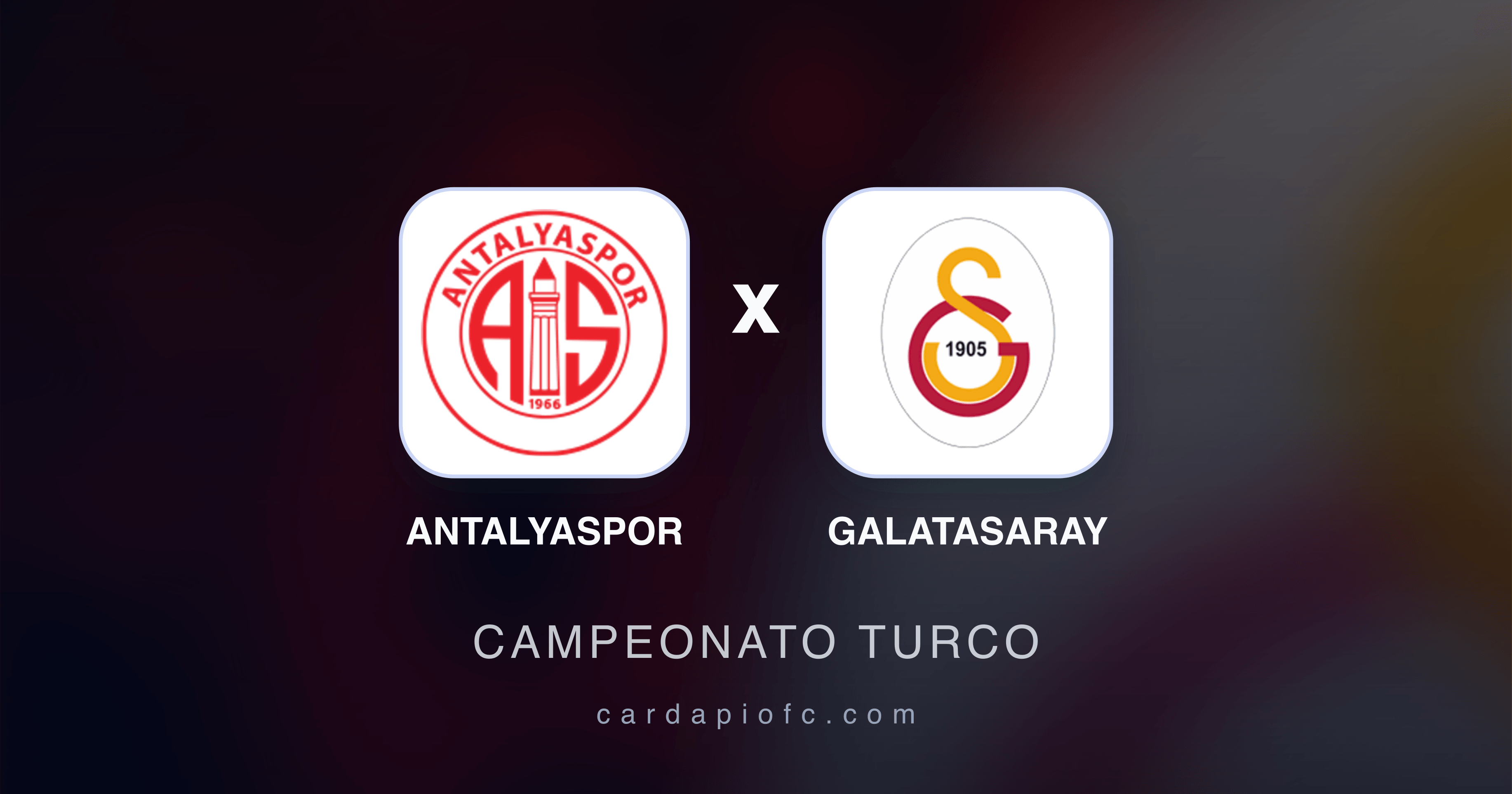 Image d’aperçu pour Antalyaspor vs Galatasaray (Campeonato Turco)