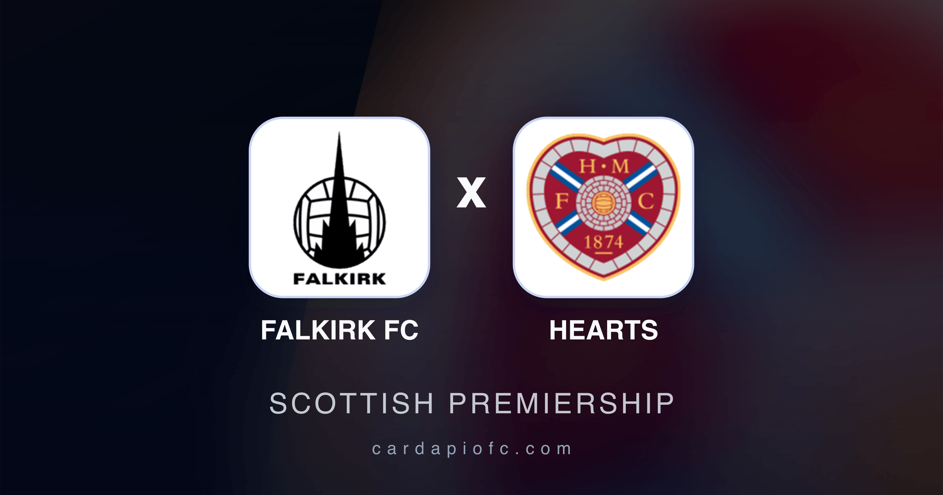 Image d’aperçu pour Falkirk FC vs Hearts (Scottish Premiership)