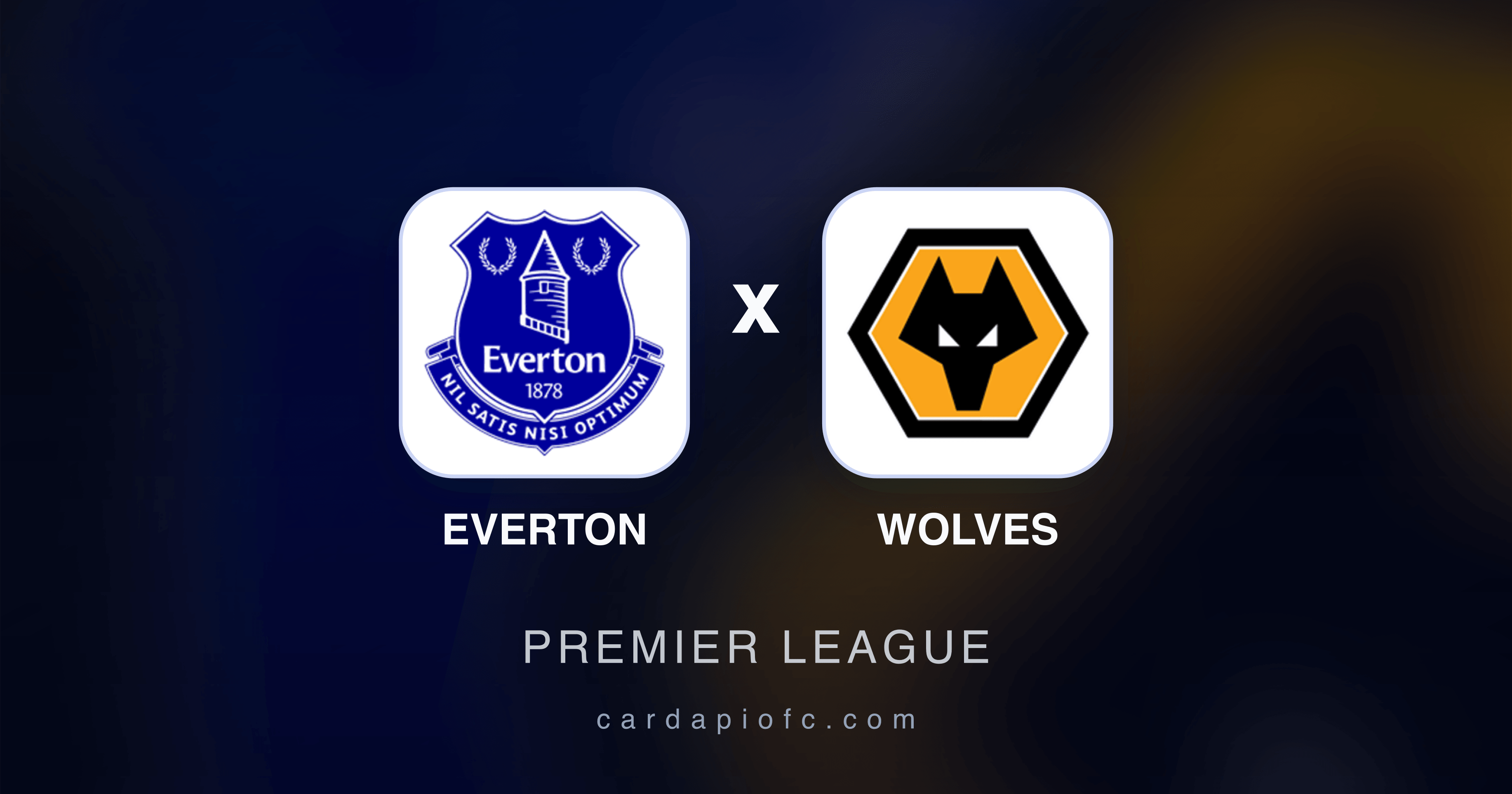 Prévia da transmissão de Everton x Wolves (Premier League)