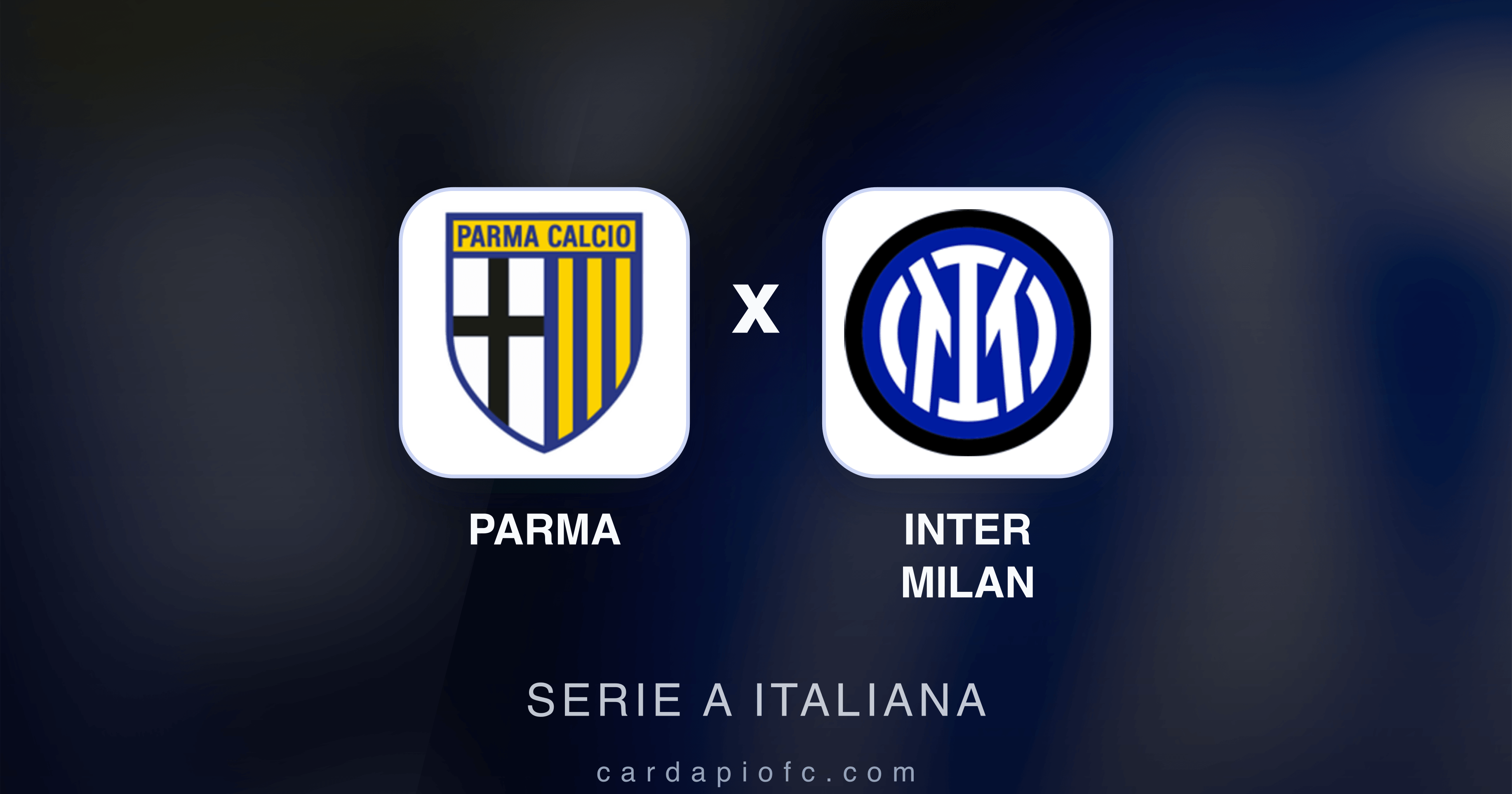 Prévia da transmissão de Parma x Inter Milan (Serie A Italiana)
