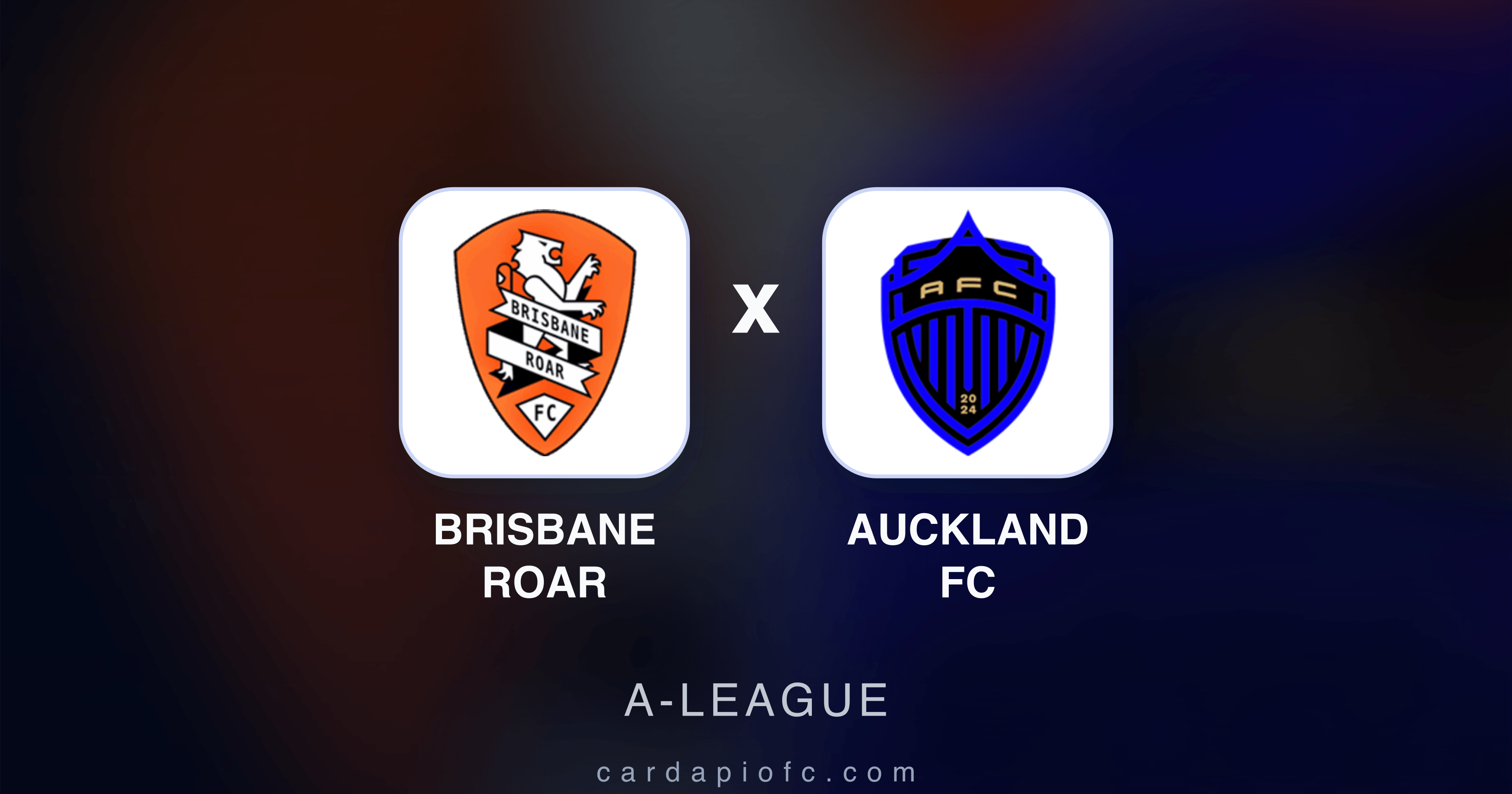 Prévia da transmissão de Brisbane Roar x Auckland FC (A-League)