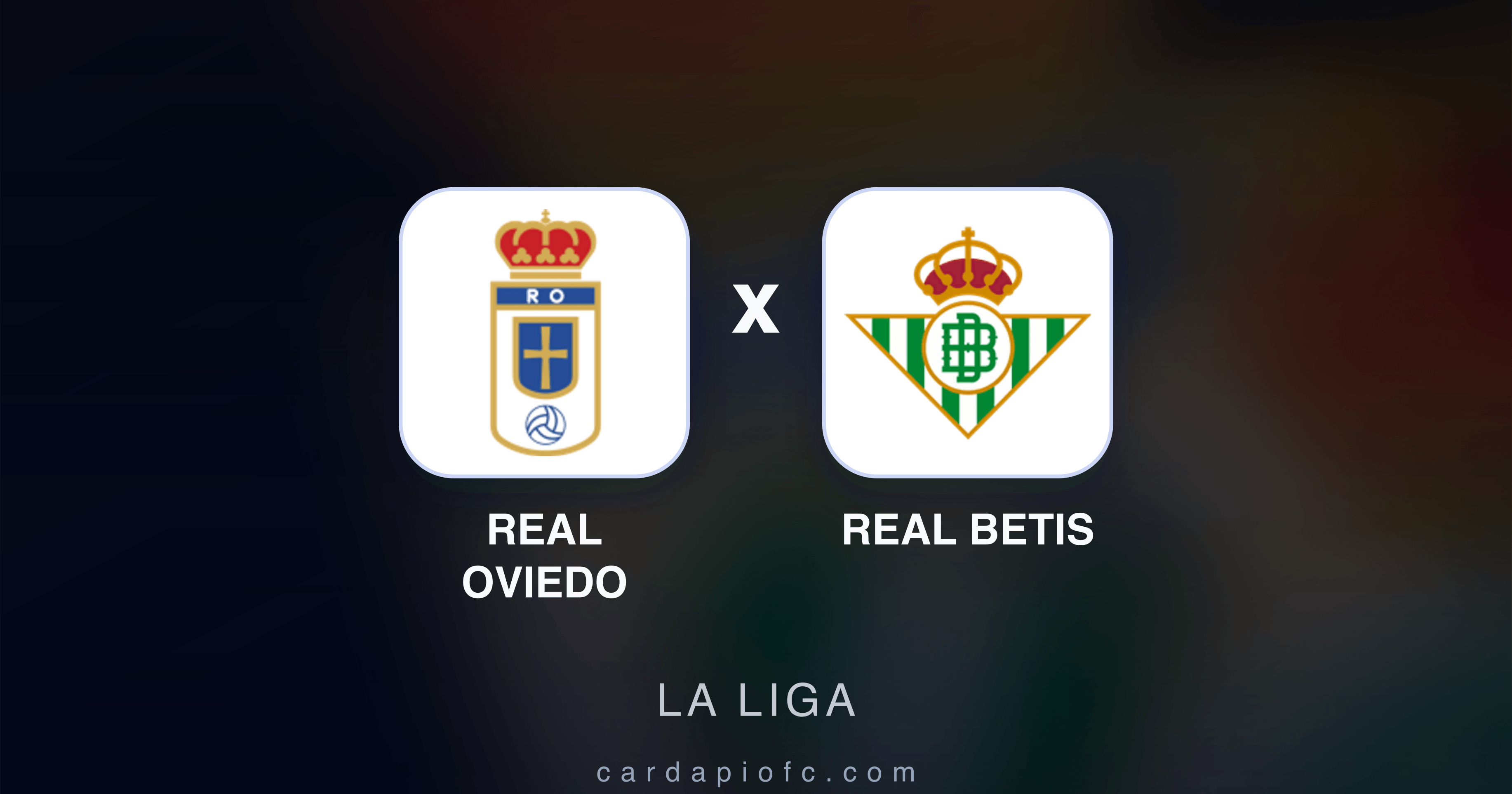 Prévia da transmissão de Real Oviedo x Real Betis (La Liga)
