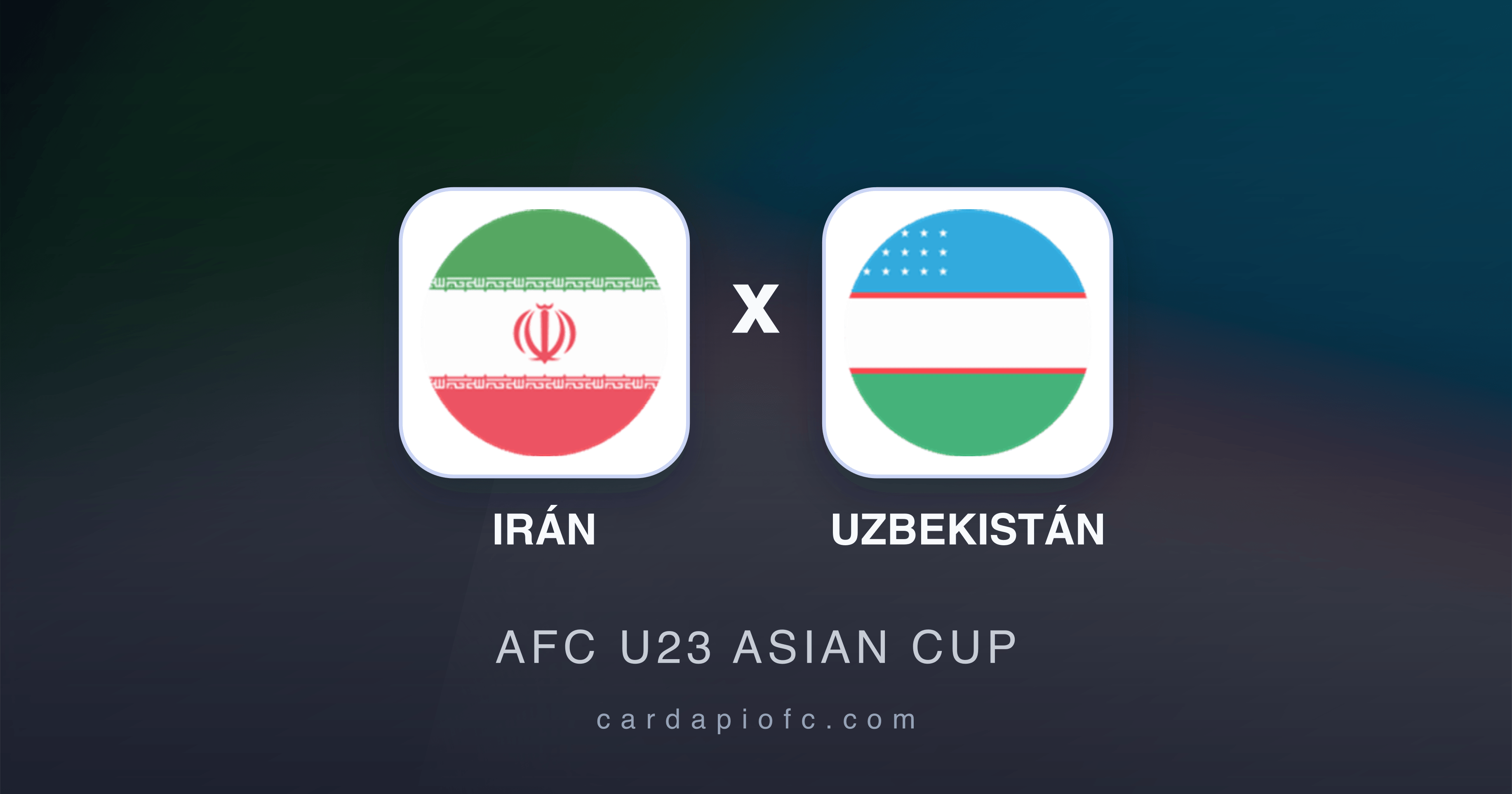 Prévia da transmissão de Irán x Uzbekistán (AFC U23 Asian Cup)