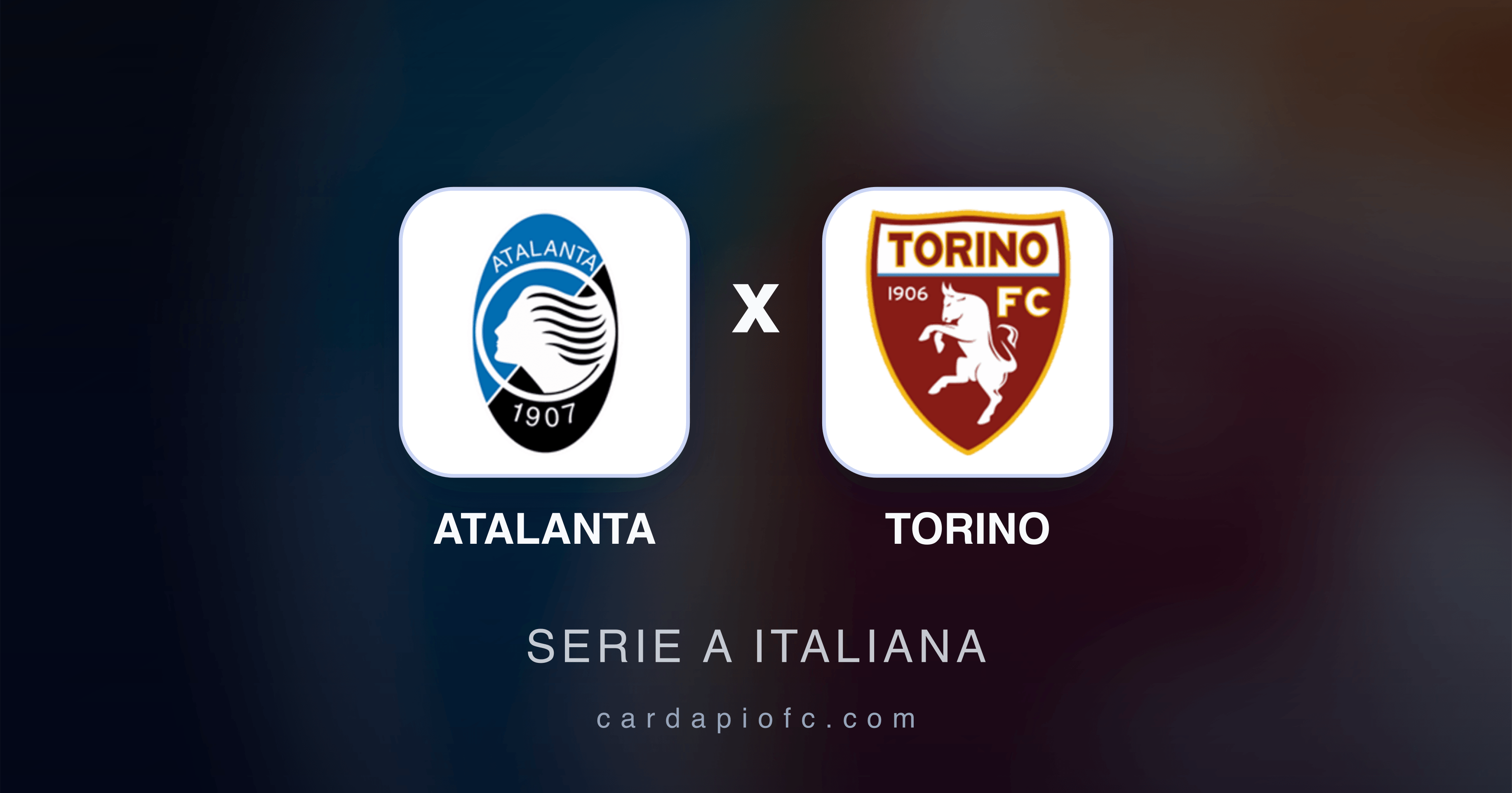 Prévia da transmissão de Atalanta x Torino (Serie A Italiana)