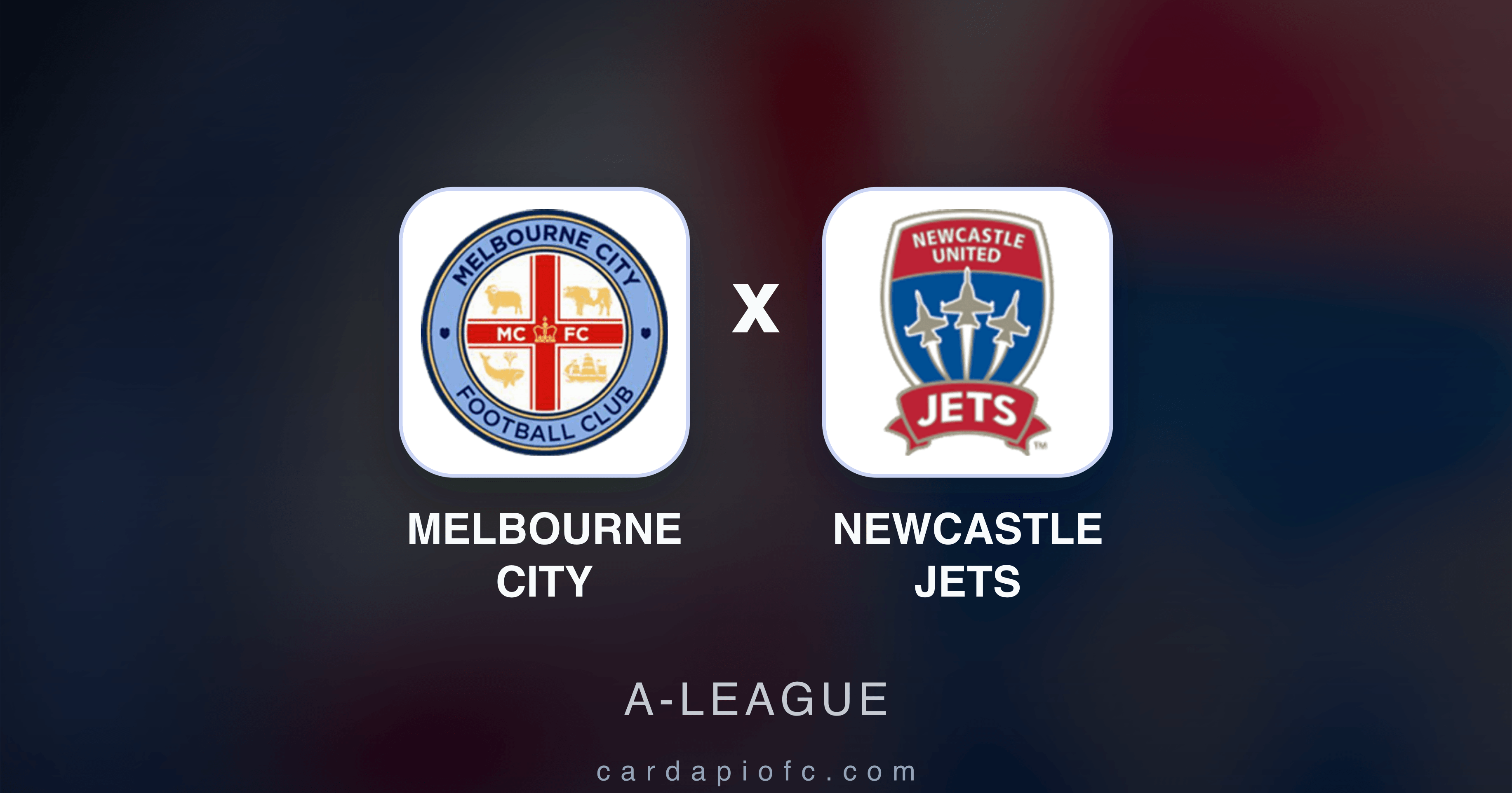 Prévia da transmissão de Melbourne City x Newcastle Jets (A-League)