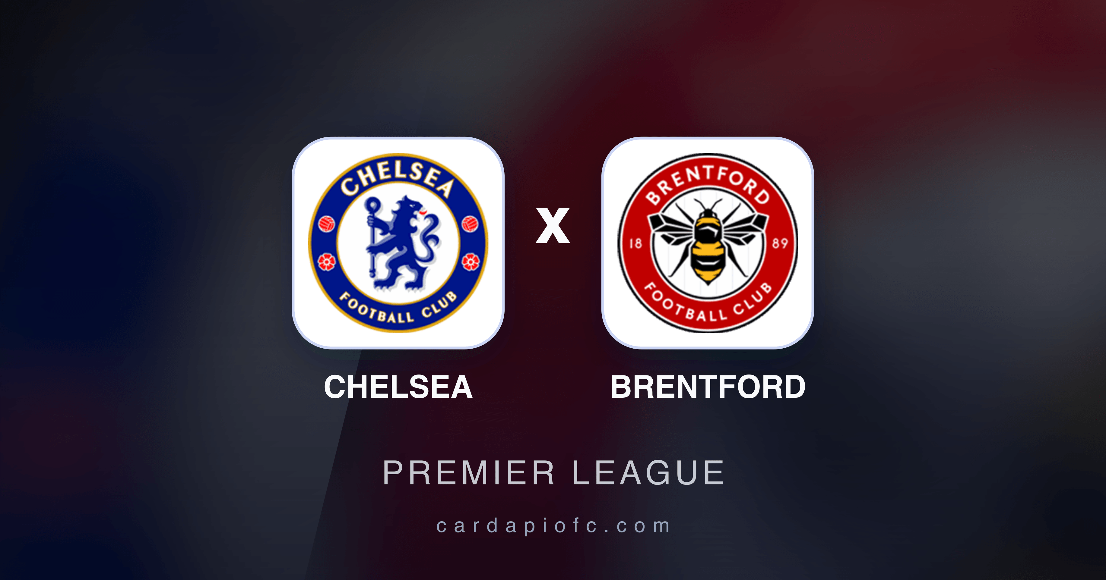 Prévia da transmissão de Chelsea x Brentford (Premier League)
