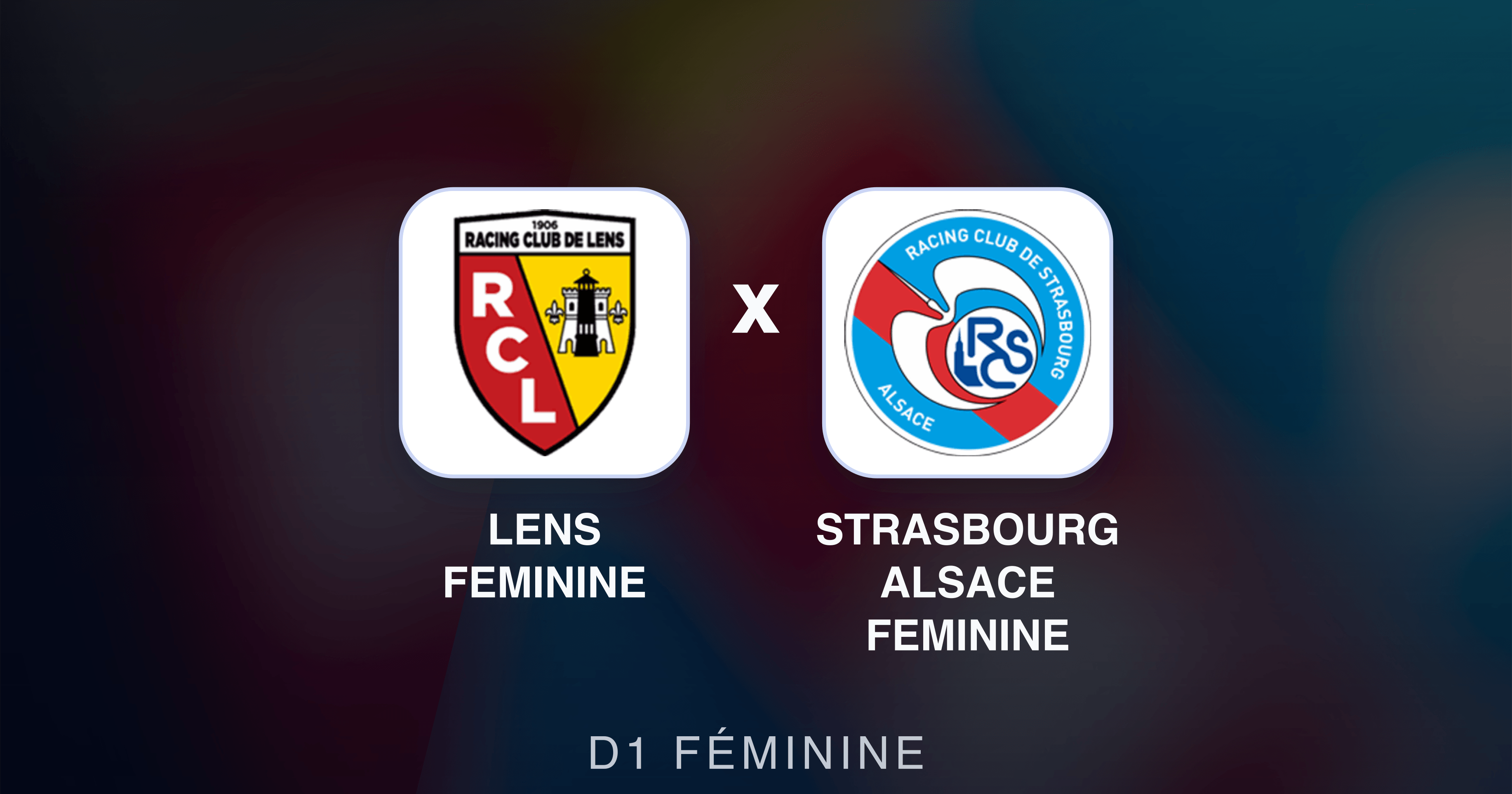 Prévia da transmissão de Lens Feminine x Strasbourg Alsace Feminine (D1 Féminine)
