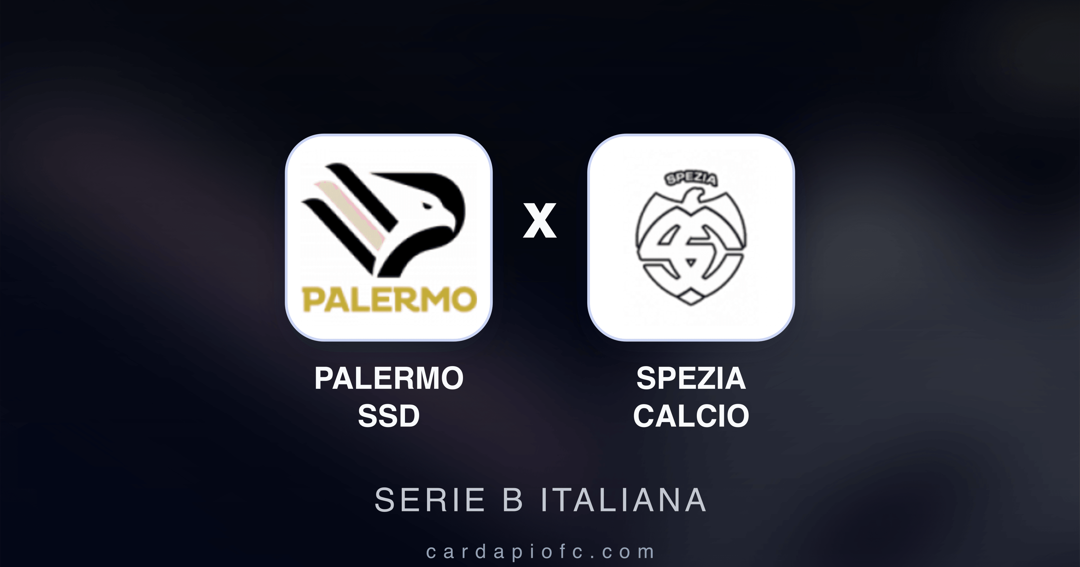 Prévia da transmissão de Palermo SSD x Spezia Calcio (Serie B Italiana)