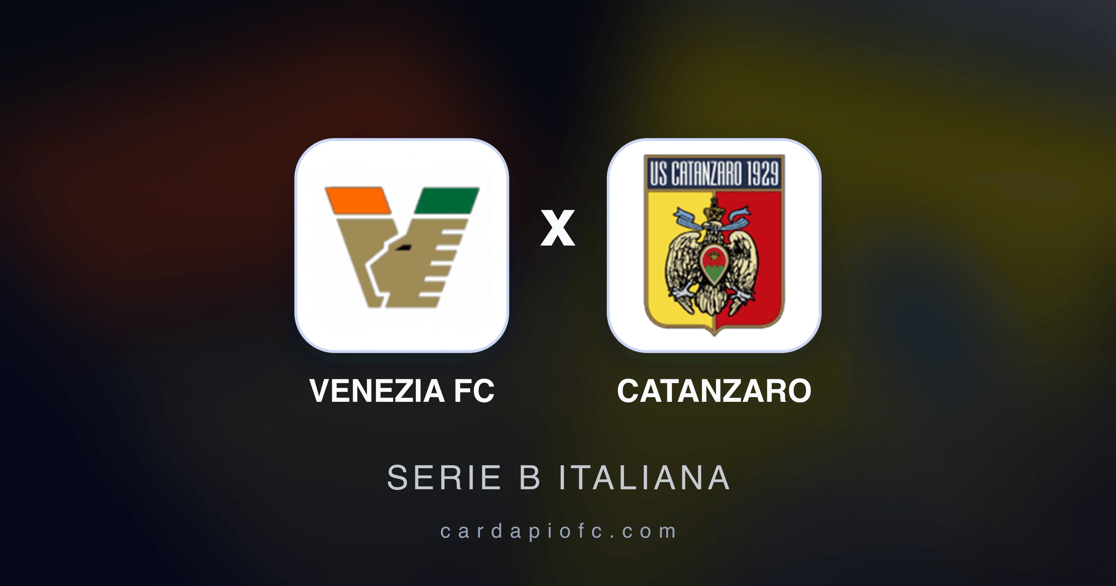 Prévia da transmissão de Venezia FC x Catanzaro (Serie B Italiana)