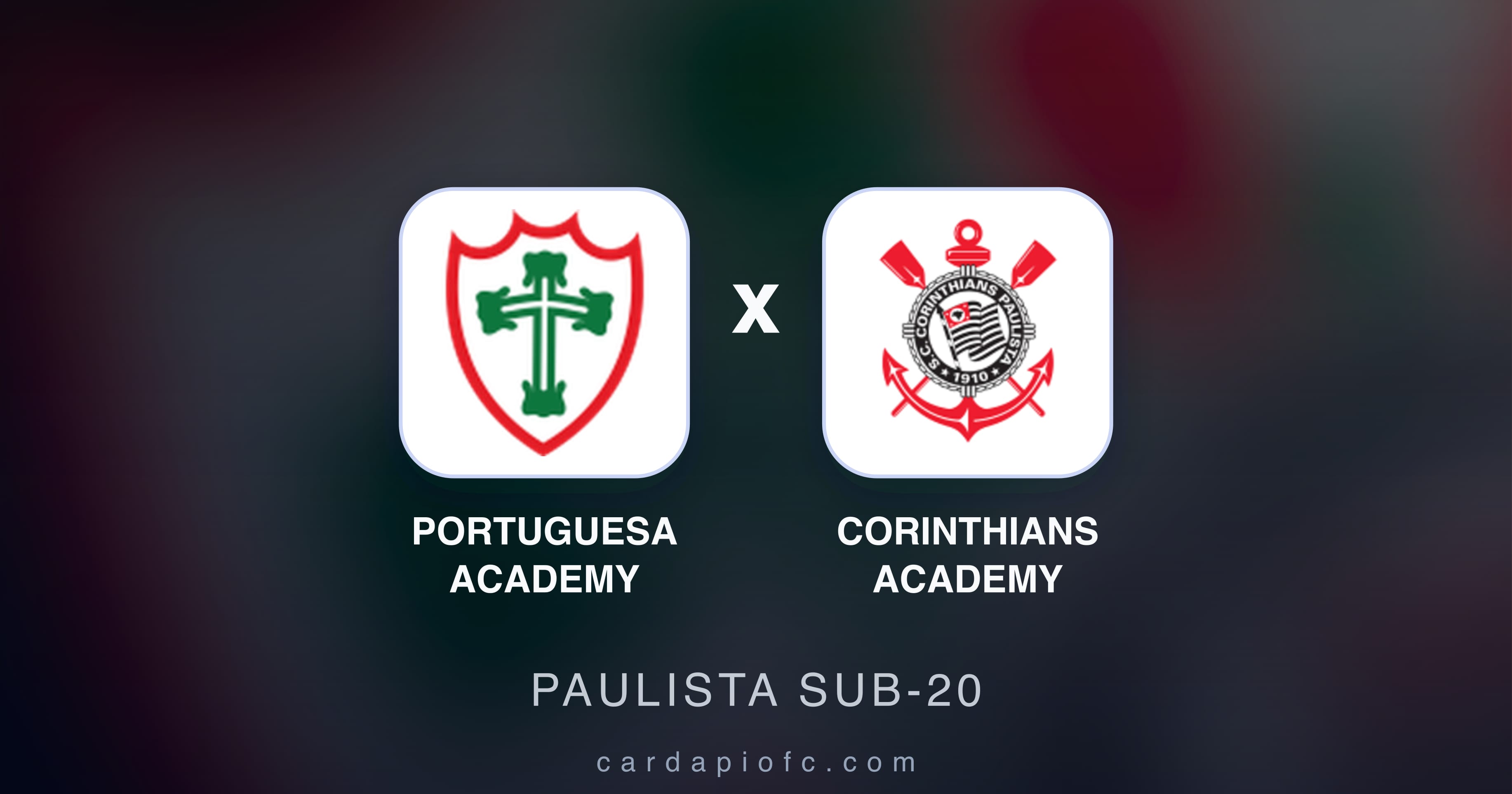 Preview image for Portuguesa Academy vs Corinthians Academy (Paulista Sub-20)