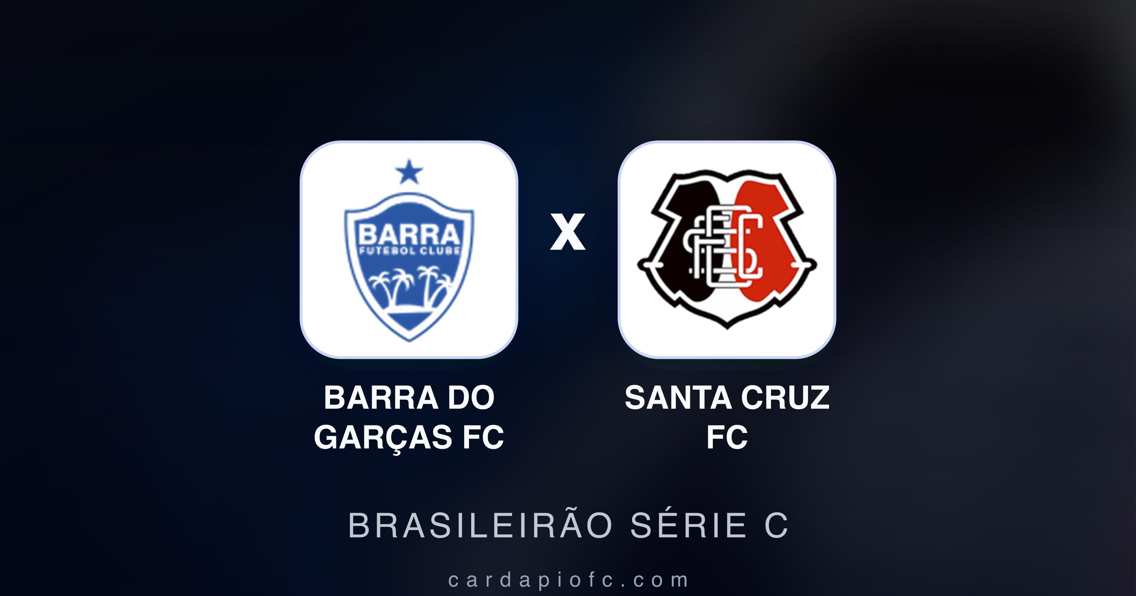 Preview image for Barra do Garças FC vs Santa Cruz FC (Brasileirão Série C)