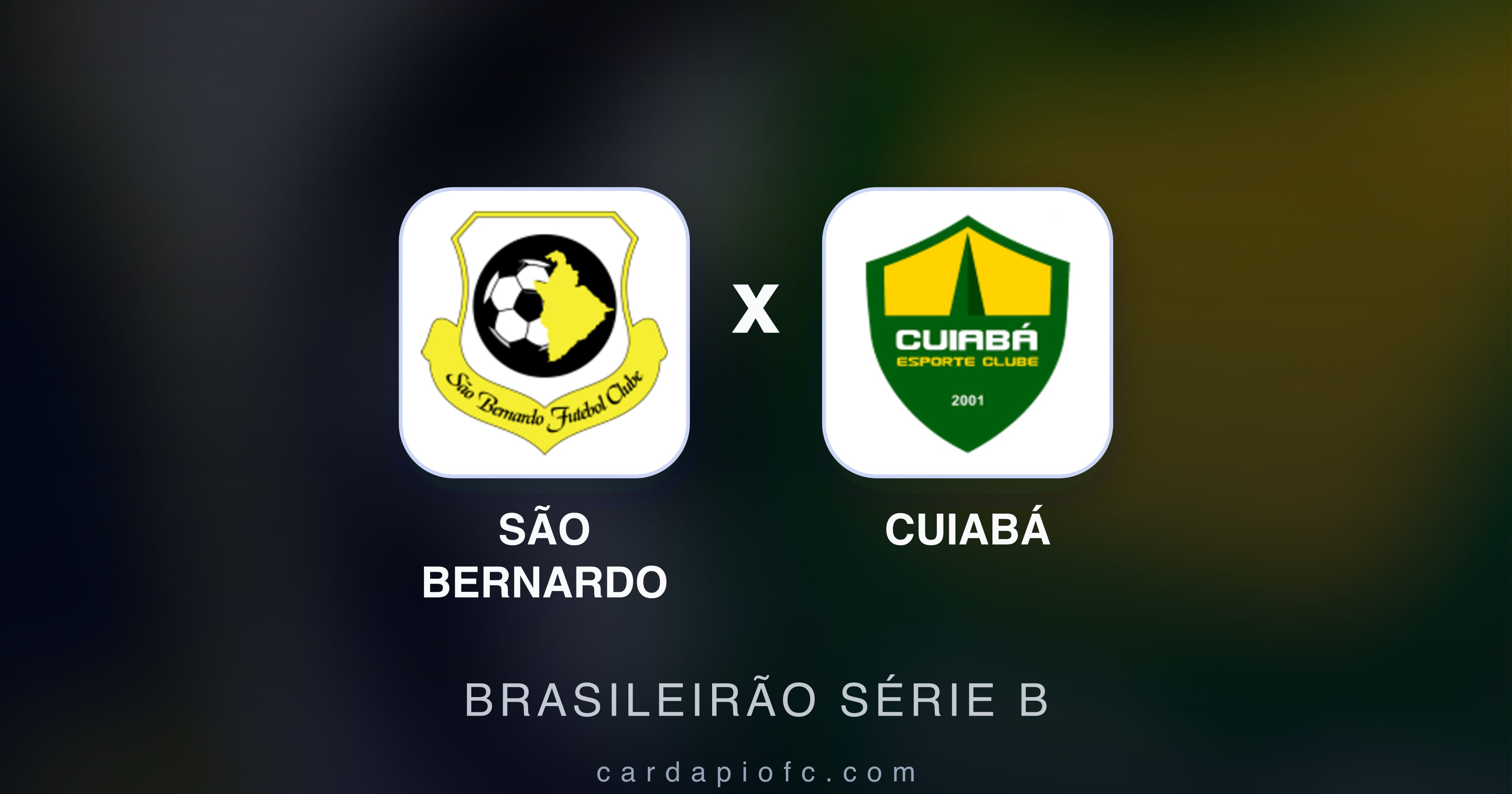 Preview image for São Bernardo vs Cuiabá (Brasileirão Série B)