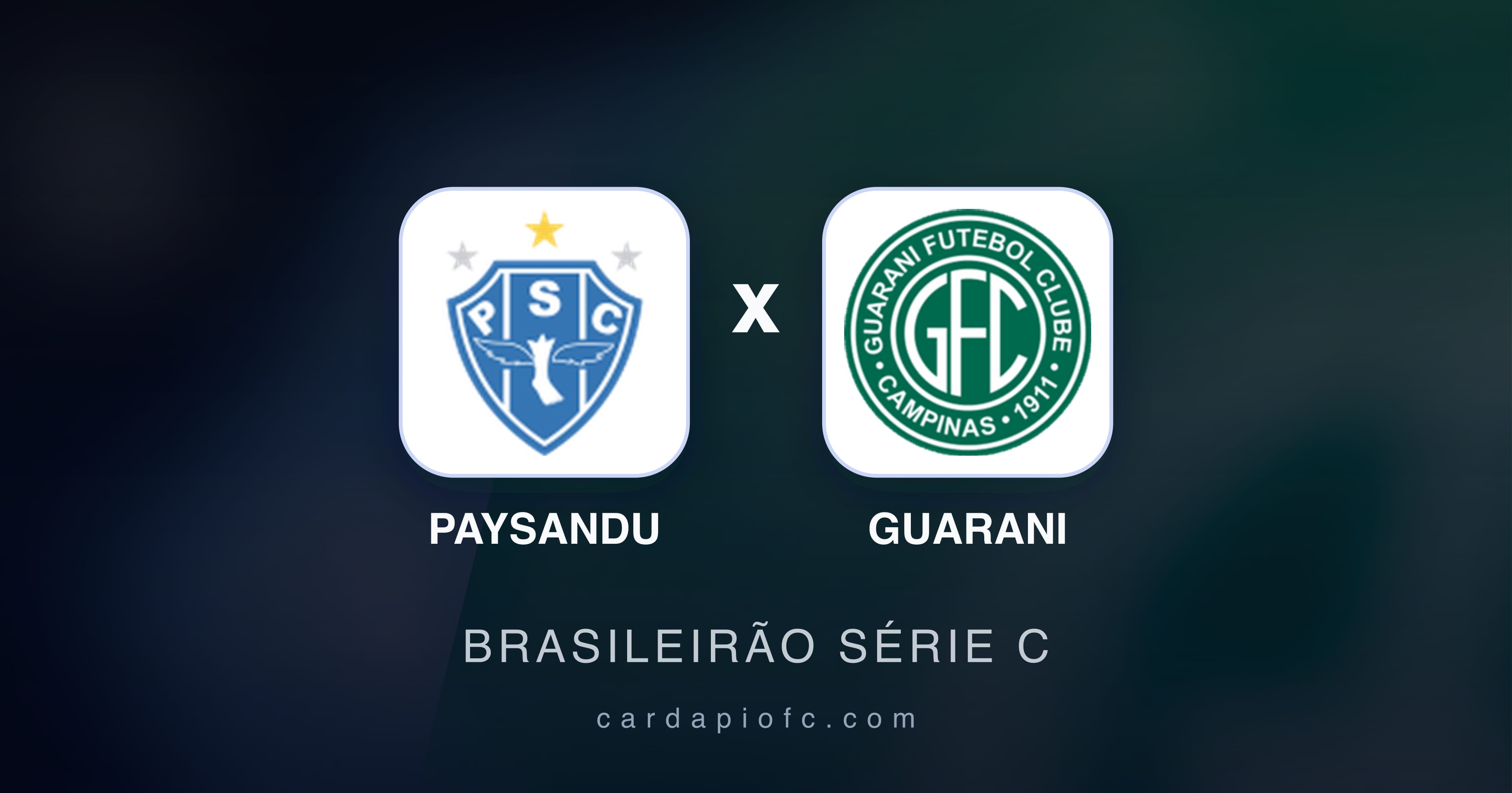 Preview image for Paysandu vs Guarani (Brasileirão Série C)