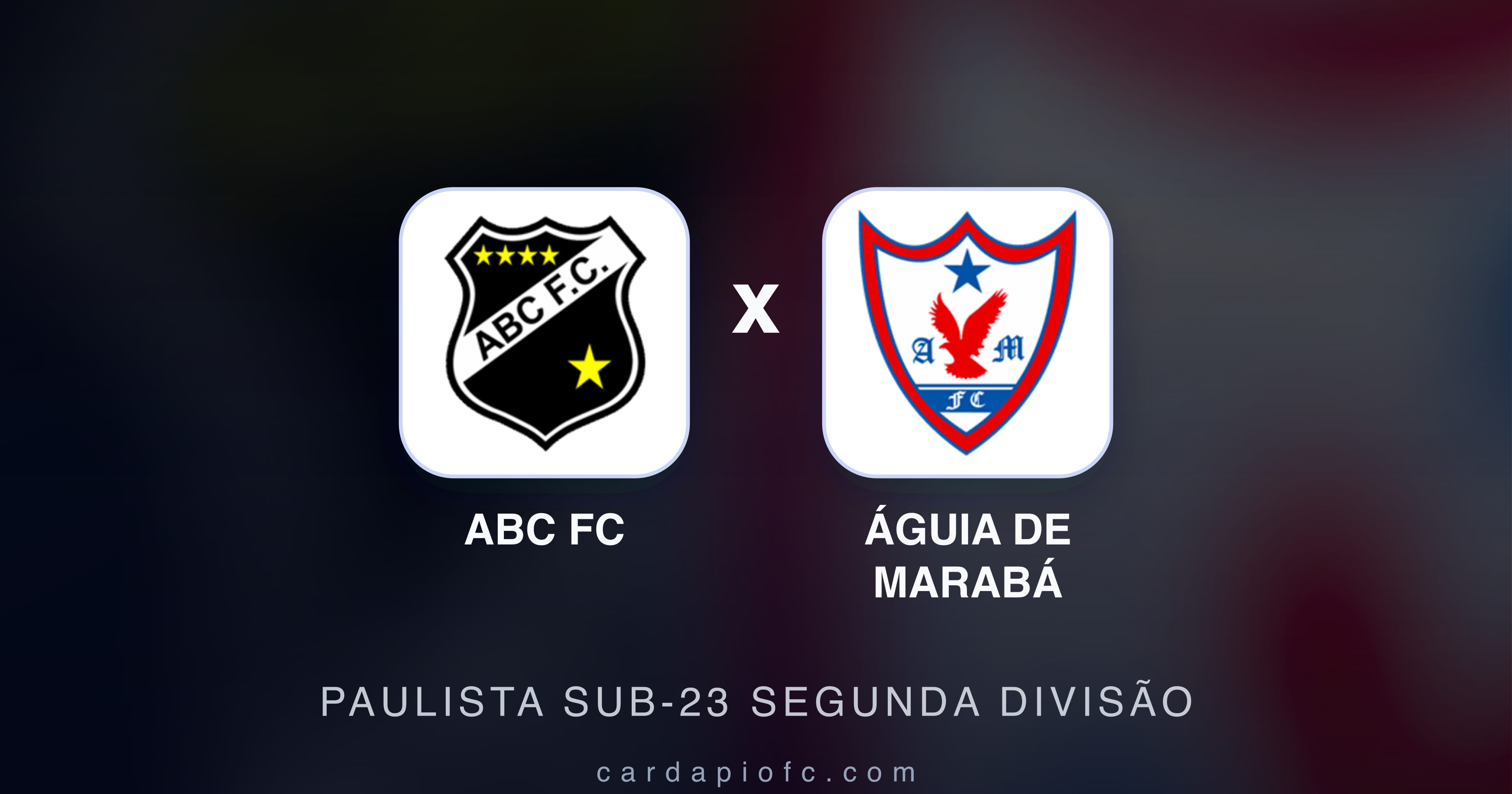 Preview image for ABC FC vs Águia de Marabá (Paulista Sub-23 Segunda Divisão)