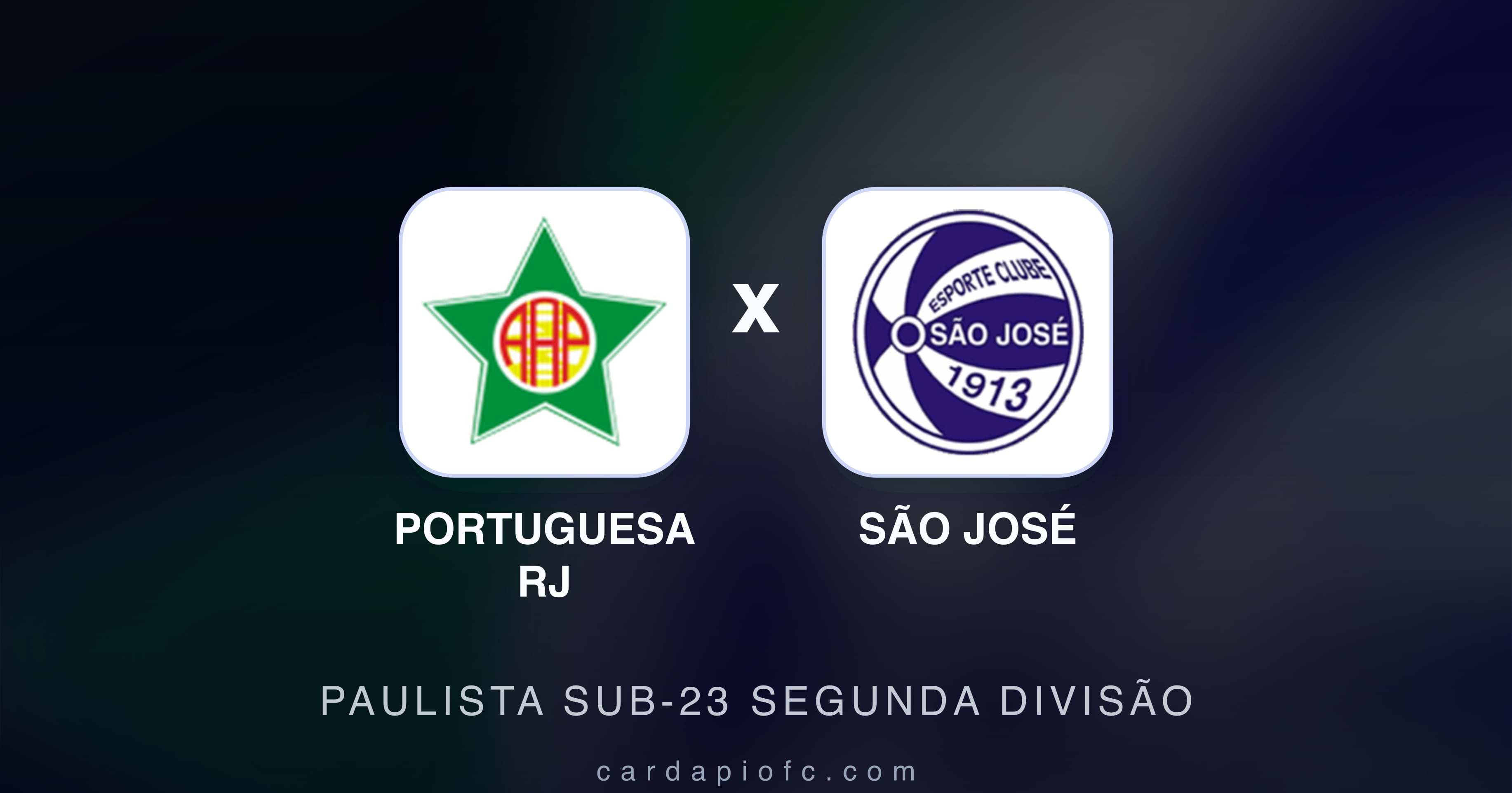 Preview image for Portuguesa RJ vs São José (Paulista Sub-23 Segunda Divisão)
