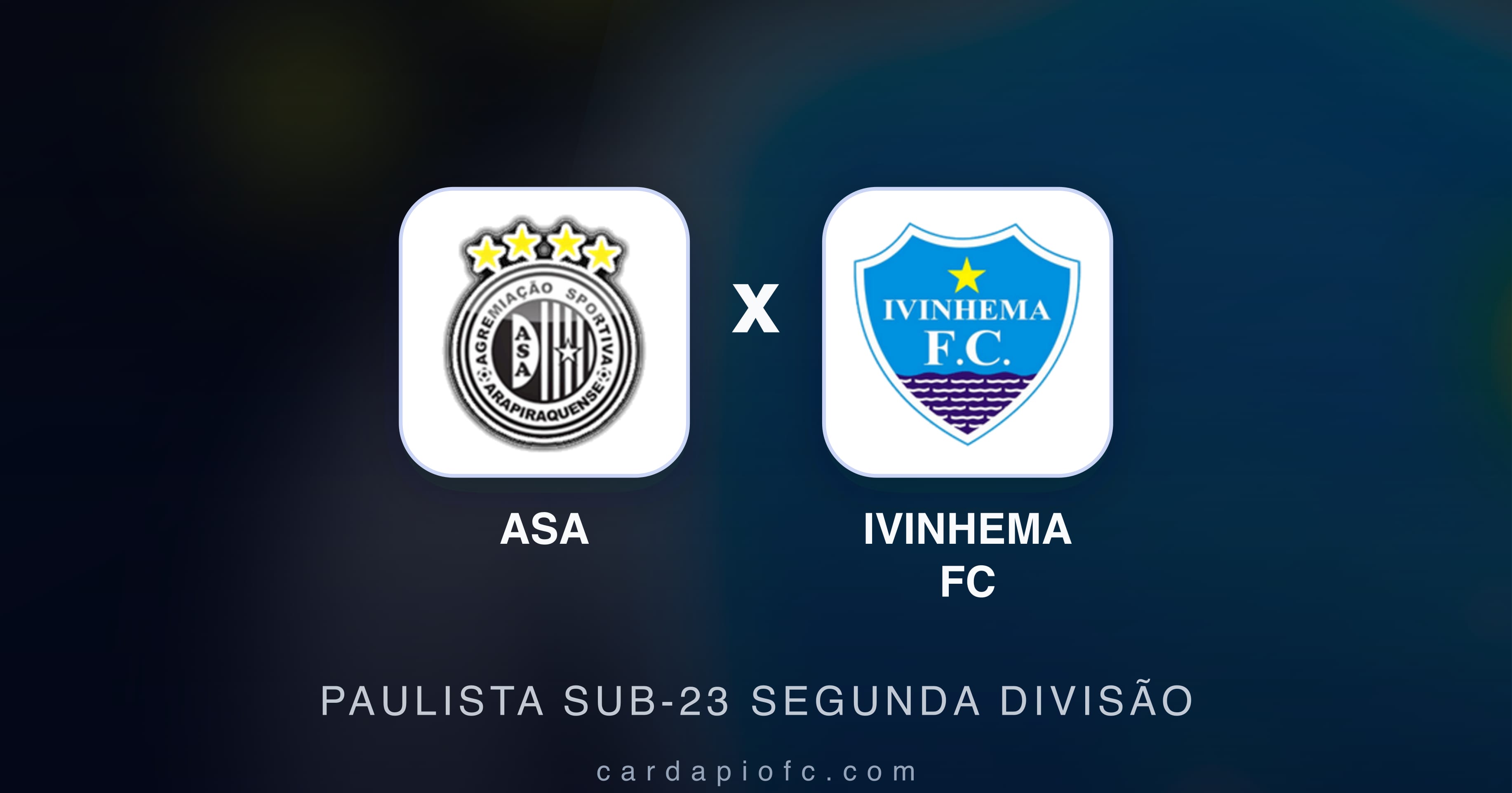 Preview image for ASA vs Ivinhema FC (Paulista Sub-23 Segunda Divisão)
