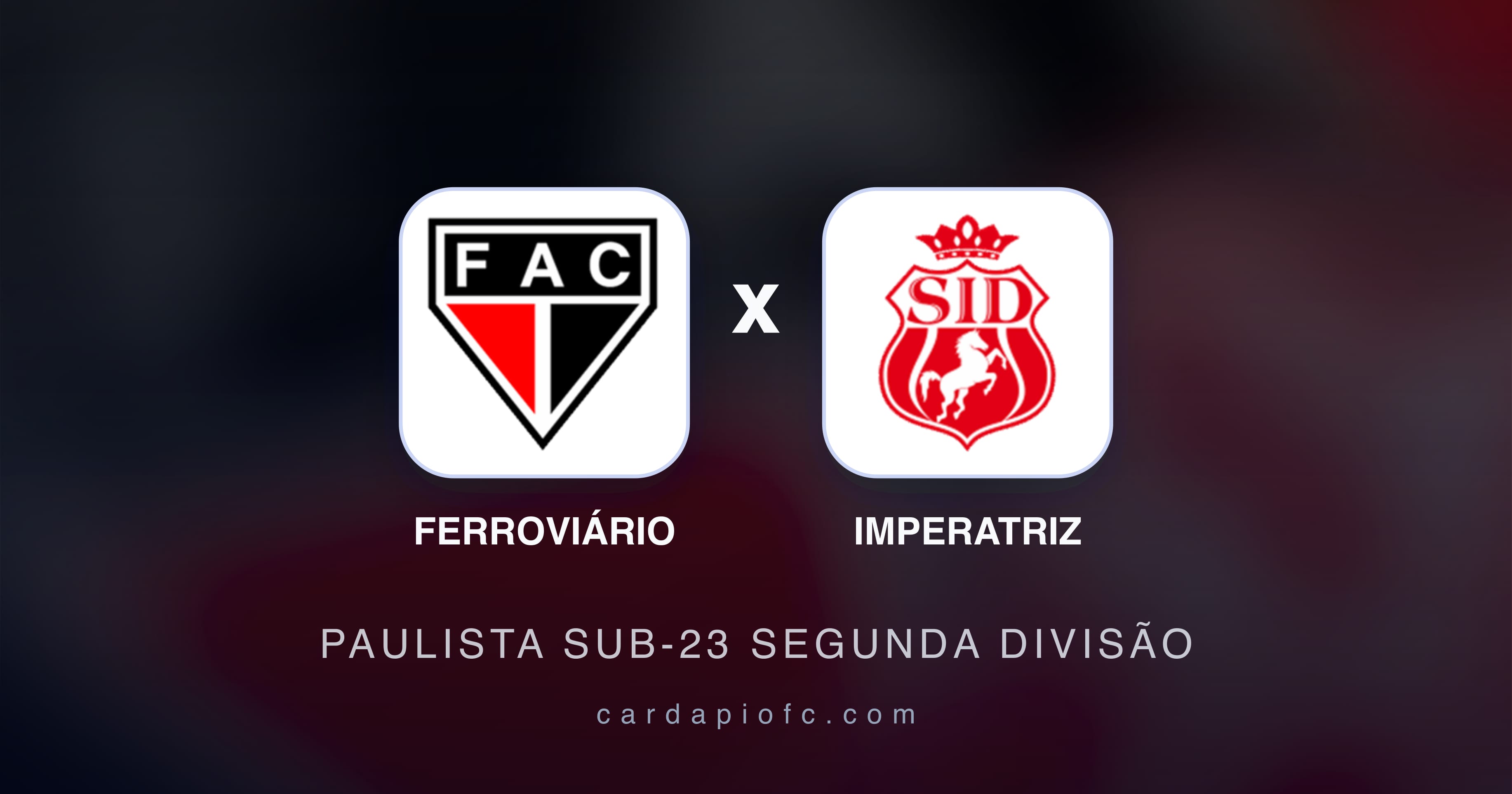 Preview image for Ferroviário vs Imperatriz (Paulista Sub-23 Segunda Divisão)