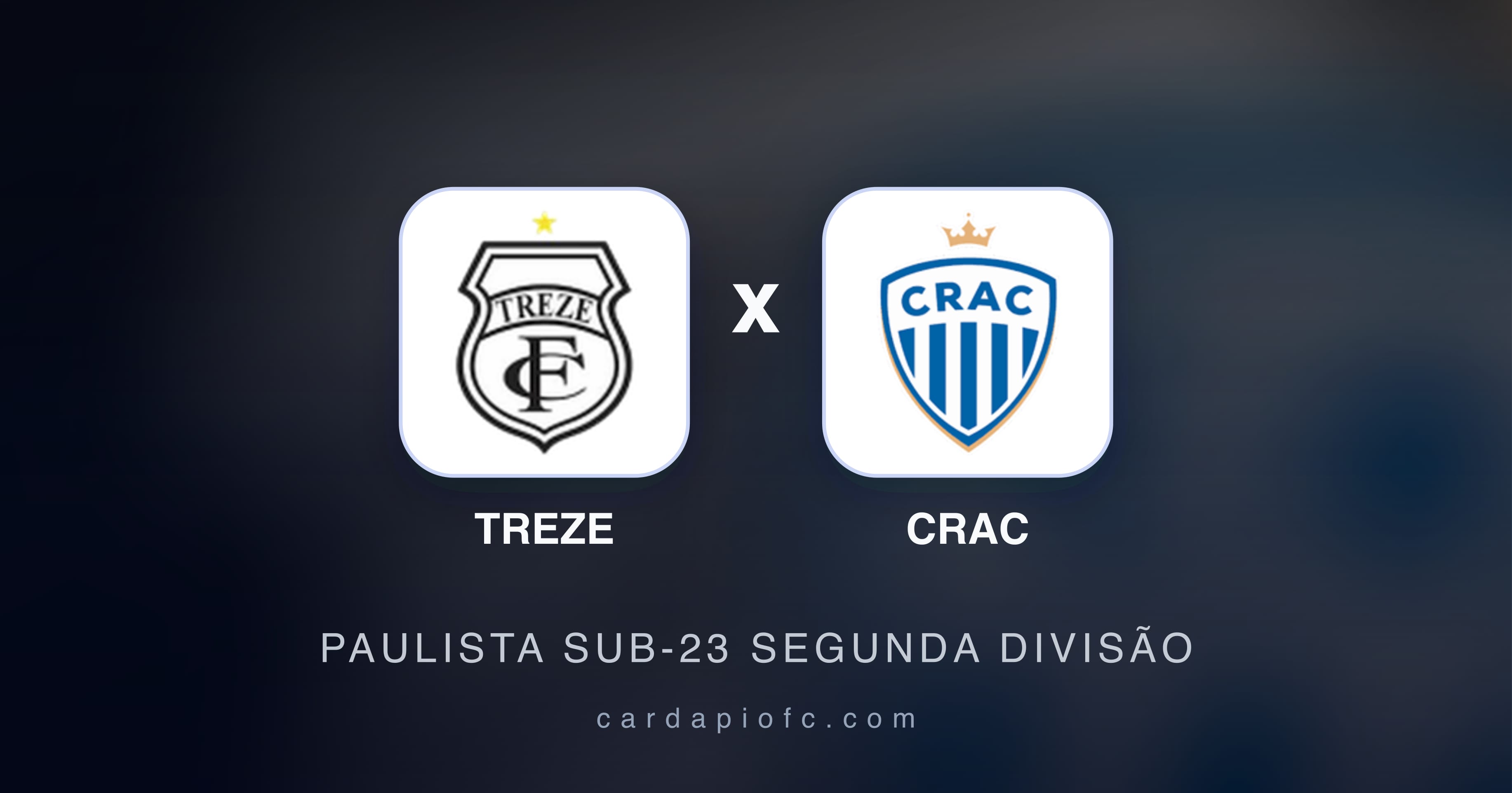 Preview image for Treze vs CRAC (Paulista Sub-23 Segunda Divisão)