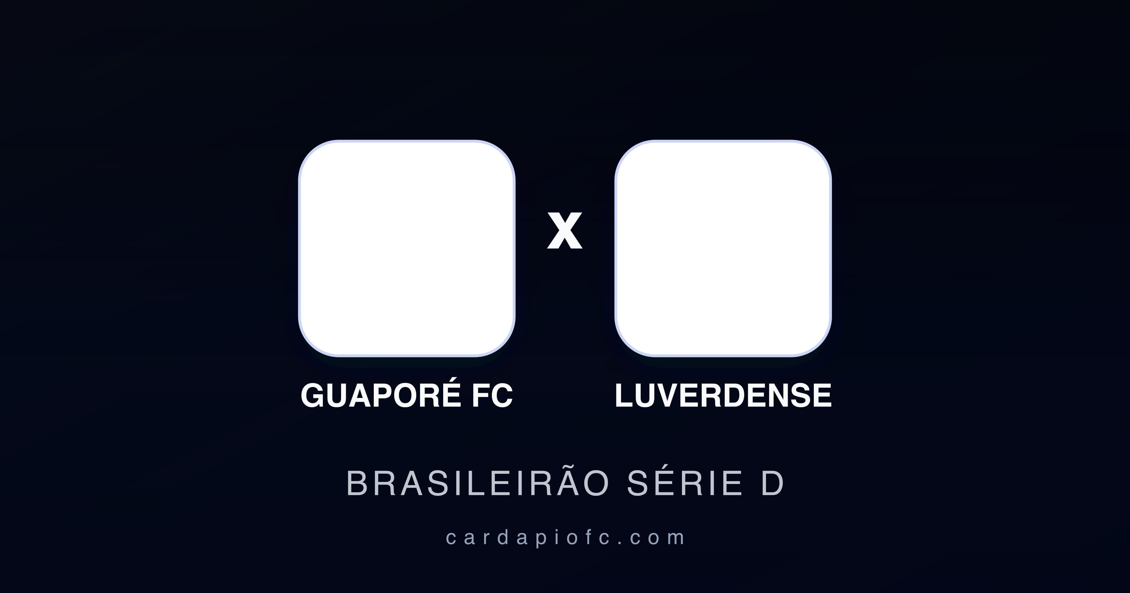 Preview image for Guaporé FC vs Luverdense (Brasileirão Série D)
