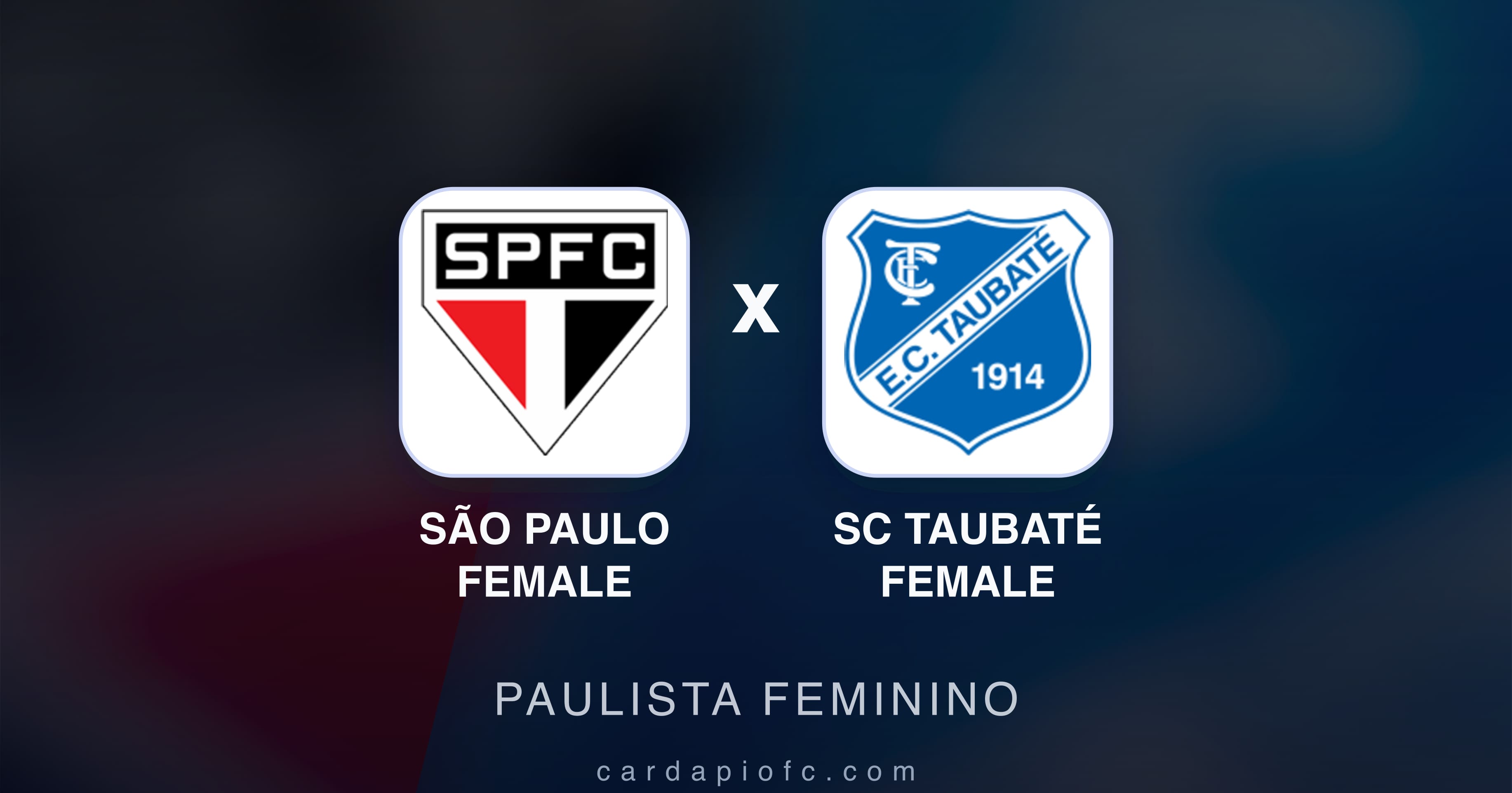 Preview image for São Paulo Female vs SC Taubaté Female (Paulista Feminino)