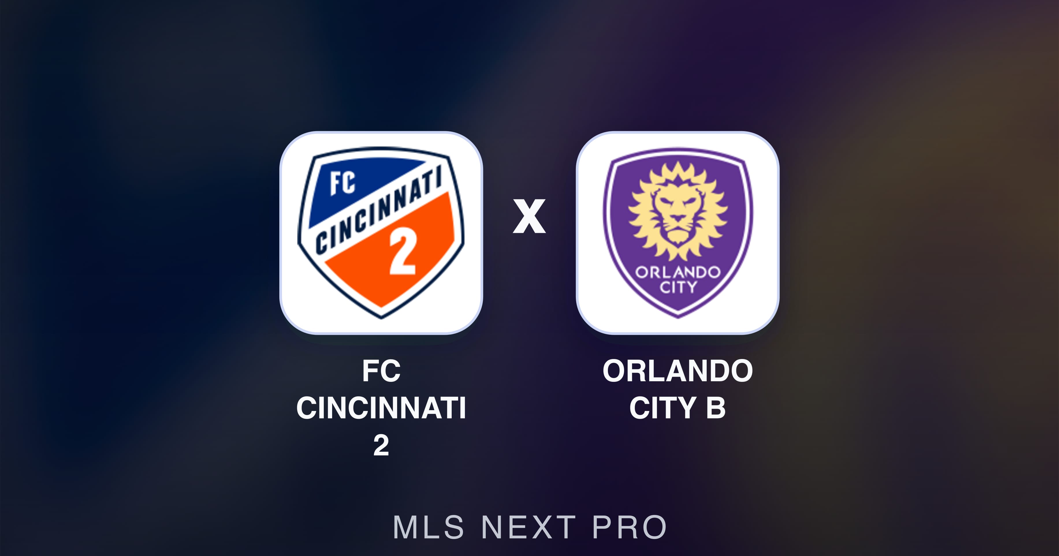 Preview image for FC Cincinnati 2 vs Orlando City B (MLS Next Pro)