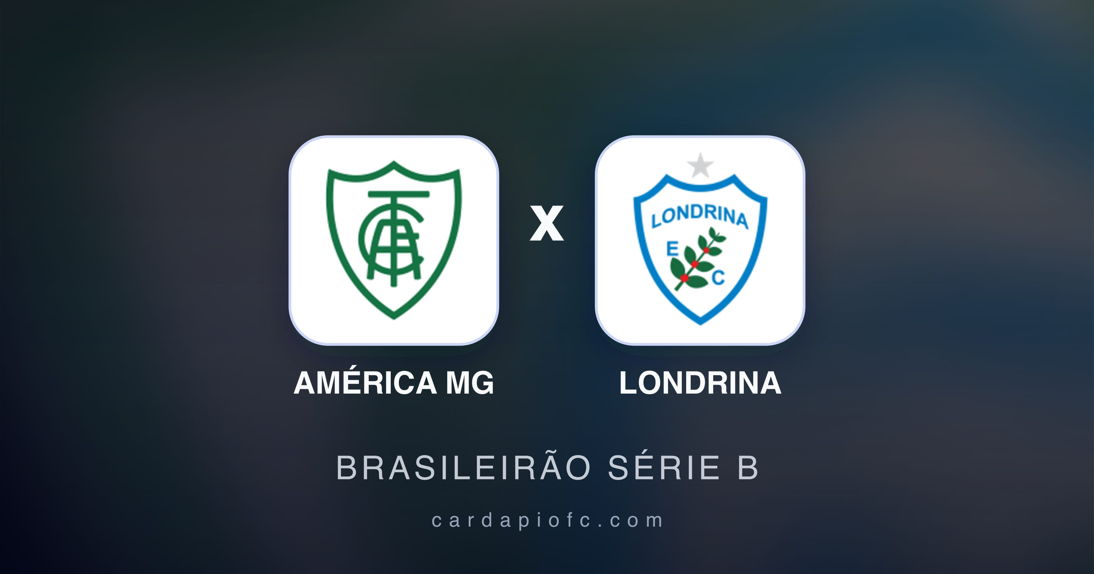 Preview image for América MG vs Londrina (Brasileirão Série B)