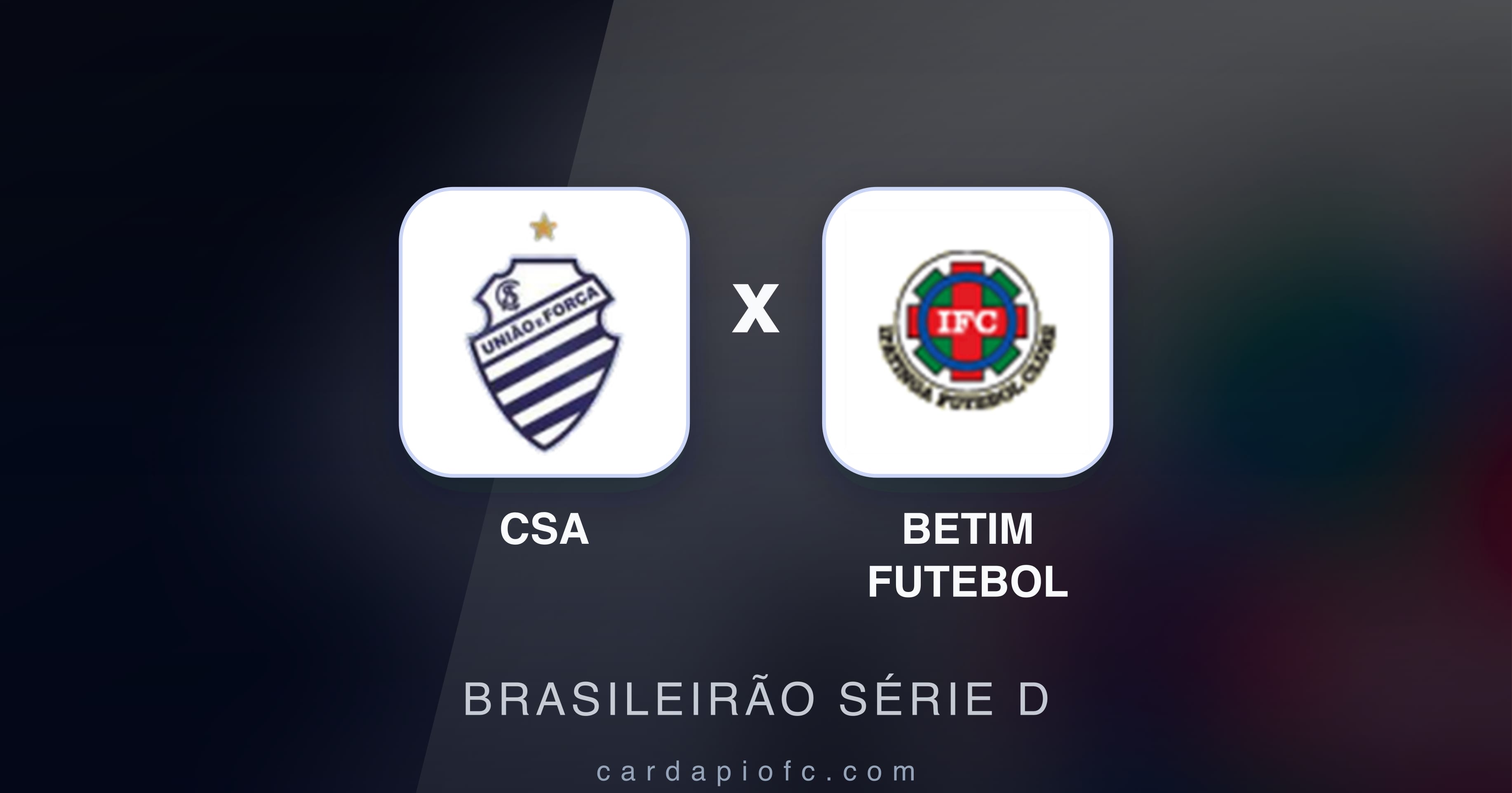 Preview image for CSA vs Betim Futebol (Brasileirão Série D)
