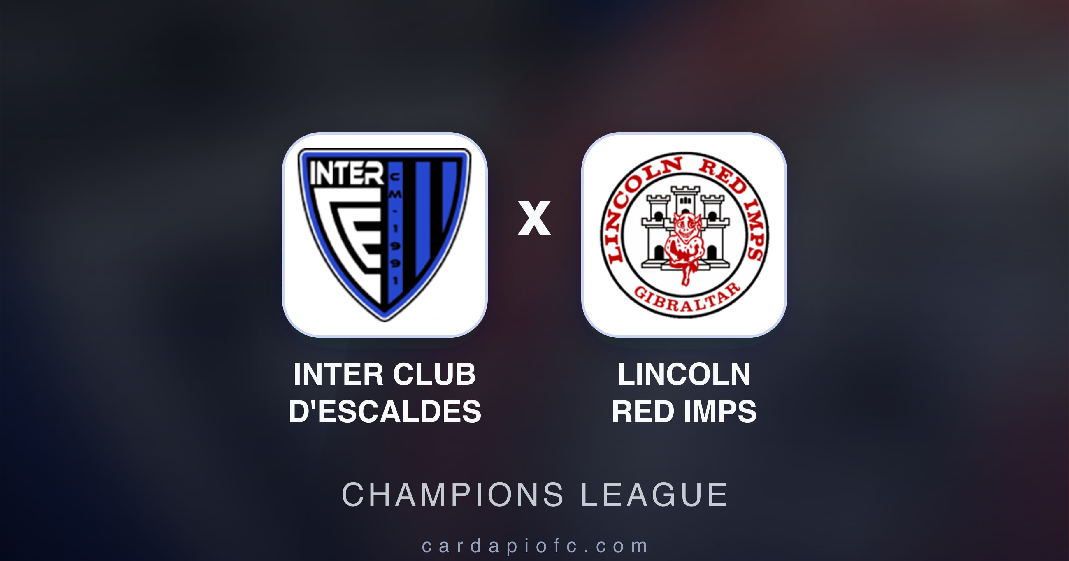 Preview image for Inter Club d'Escaldes vs Lincoln Red Imps (Champions League)