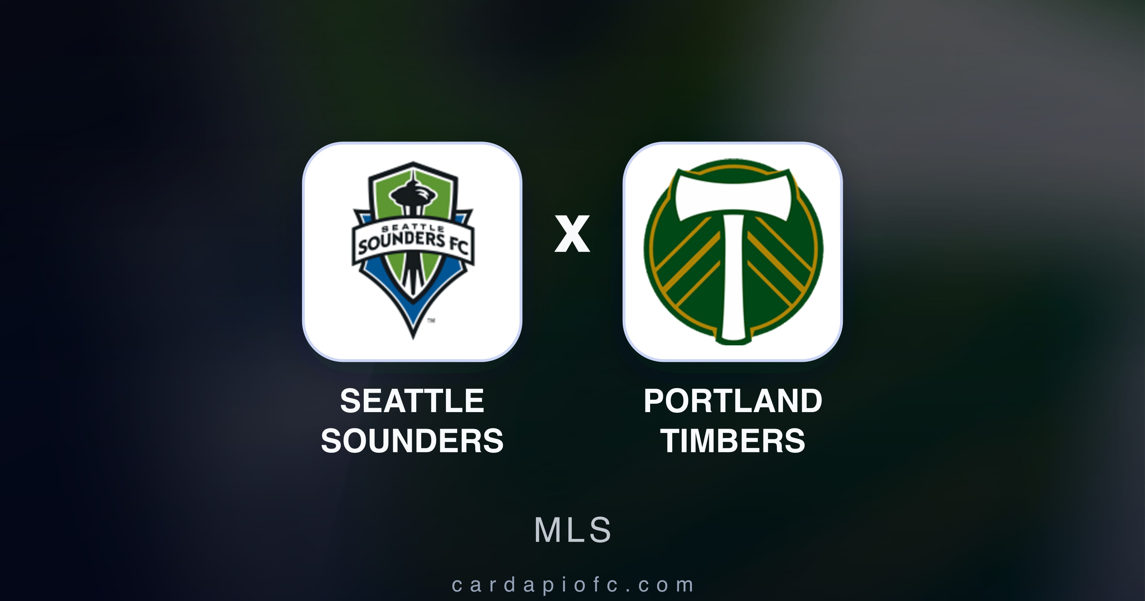 Preview image for Seattle Sounders vs Portland Timbers (MLS)