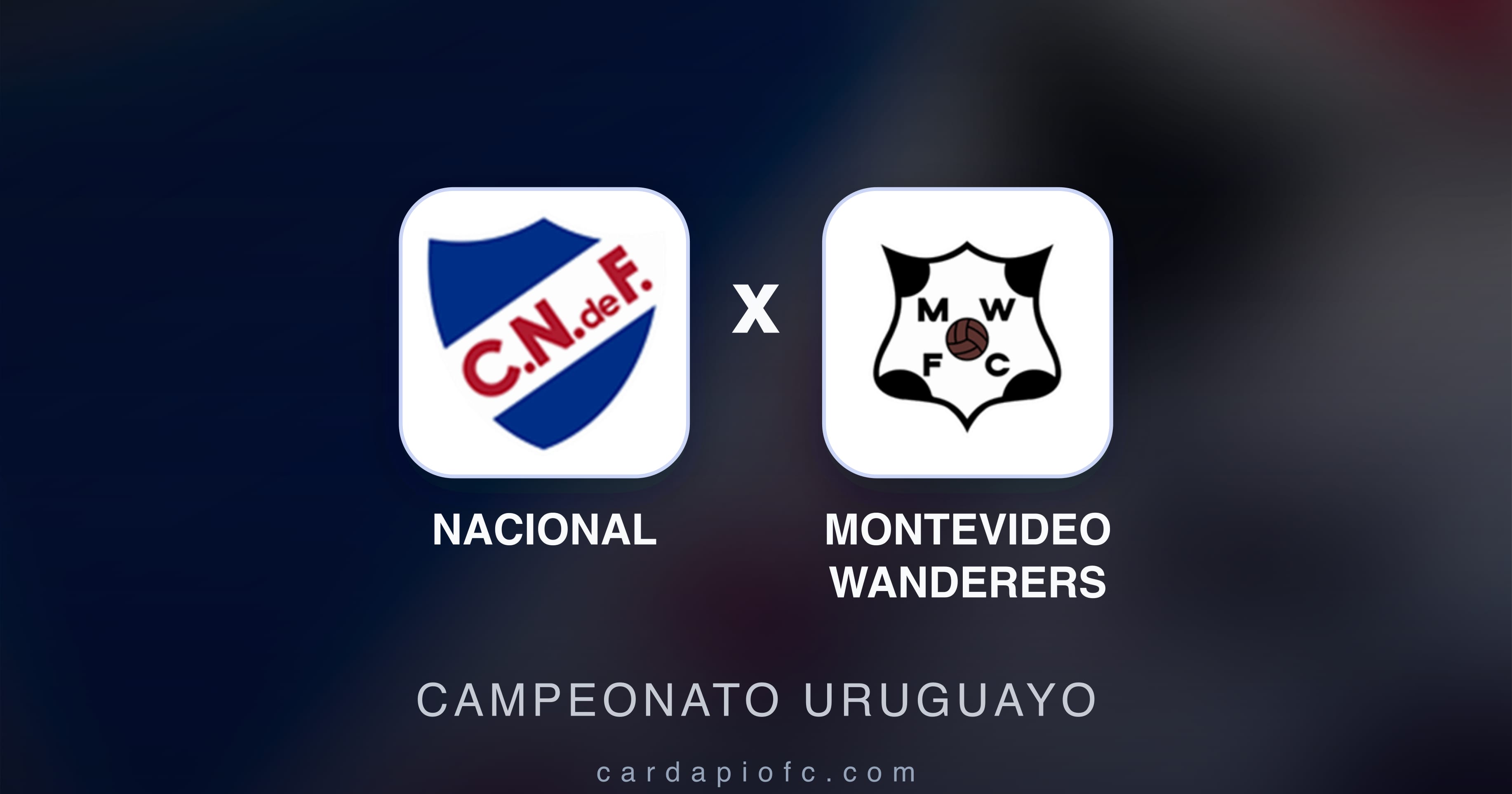Preview image for Nacional vs Montevideo Wanderers (Campeonato Uruguayo)