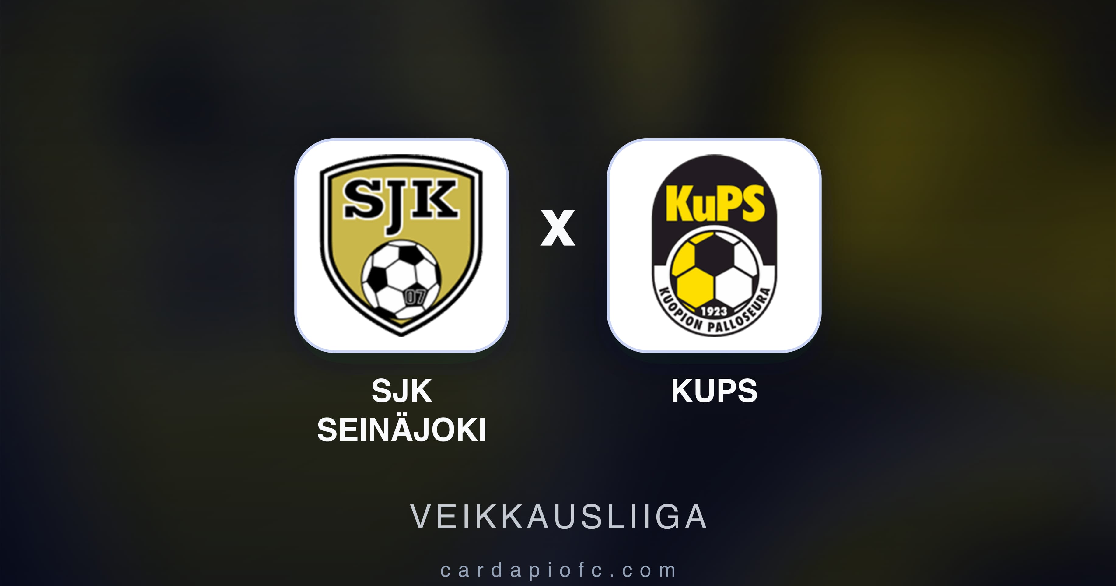 Preview image for SJK Seinäjoki vs KuPS (Veikkausliiga)