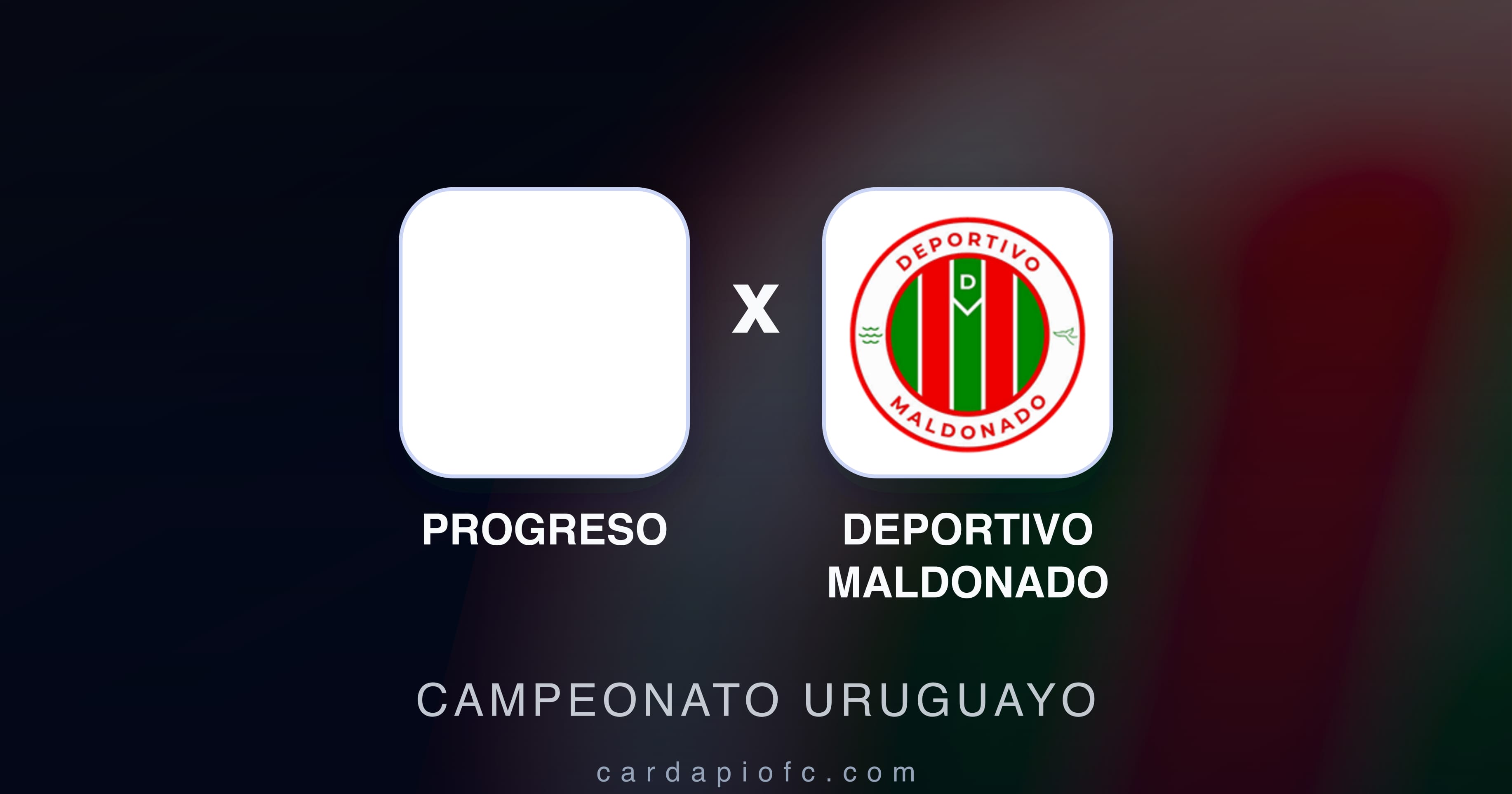 Preview image for Progreso vs Deportivo Maldonado (Campeonato Uruguayo)