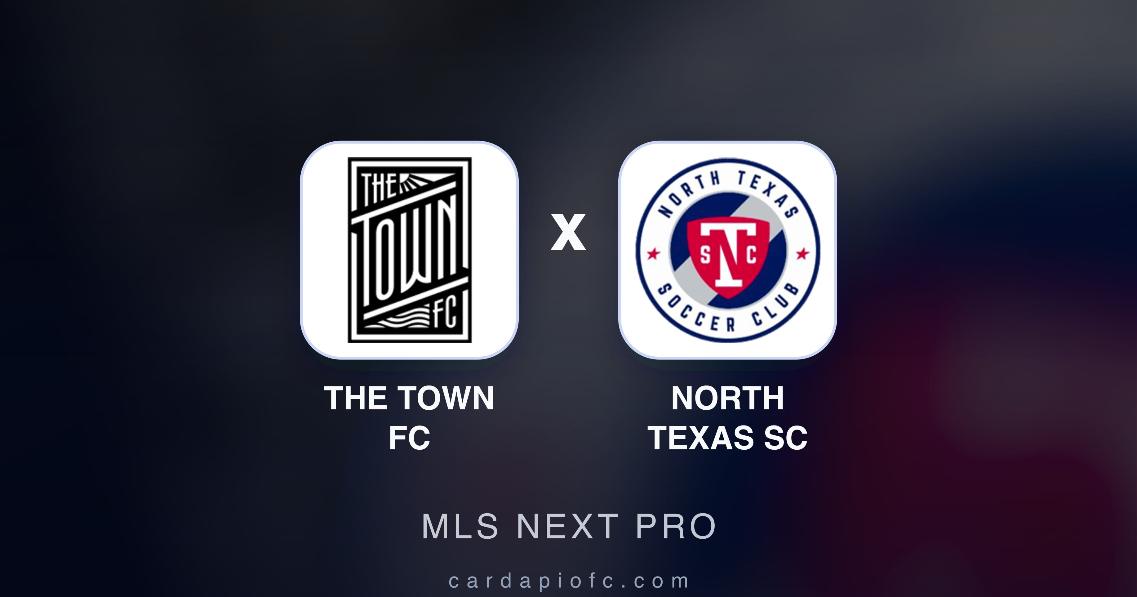 Preview image for The Town FC vs North Texas SC (MLS Next Pro)
