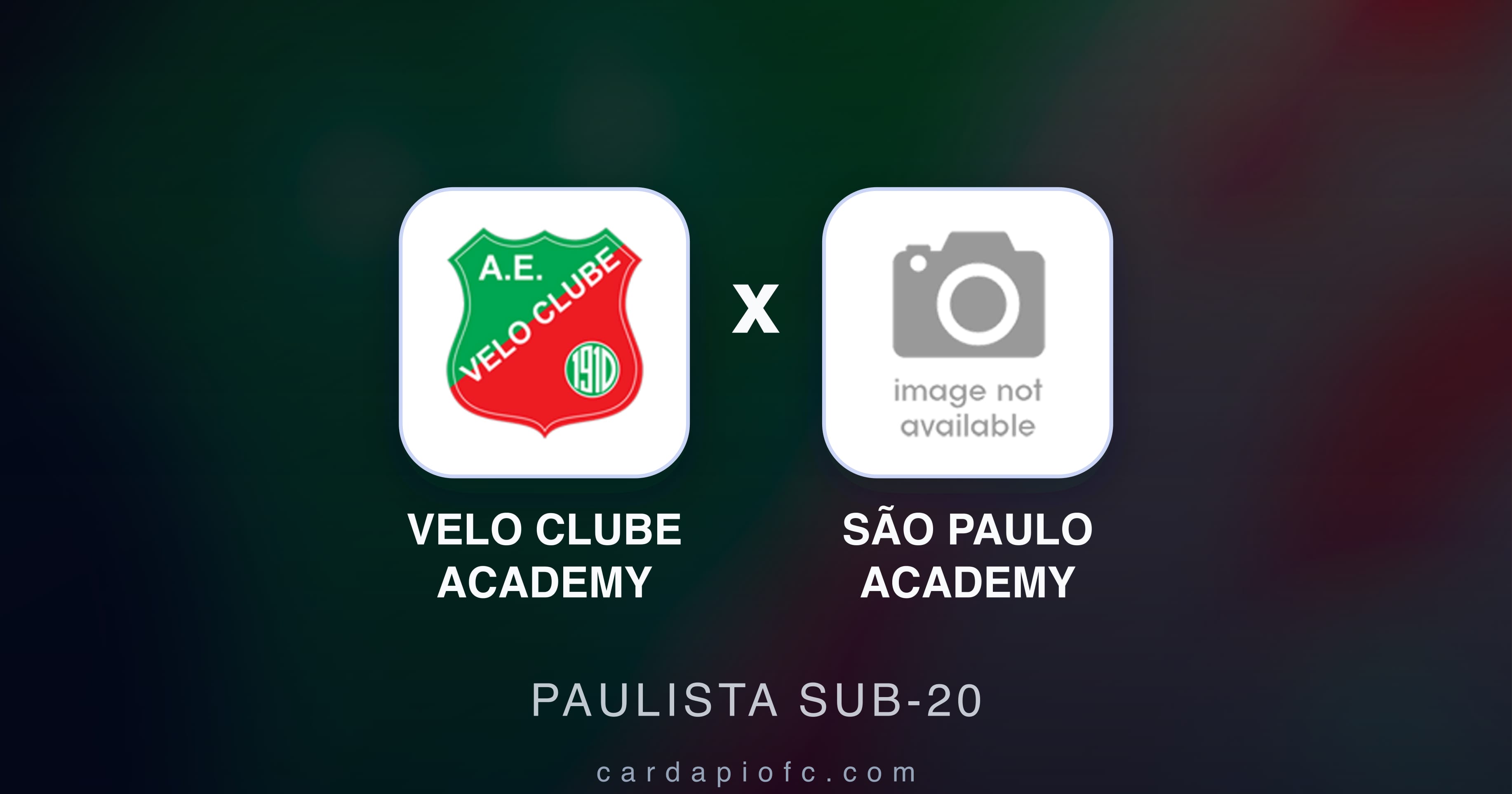 Preview image for Velo Clube Academy vs São Paulo Academy (Paulista Sub-20)