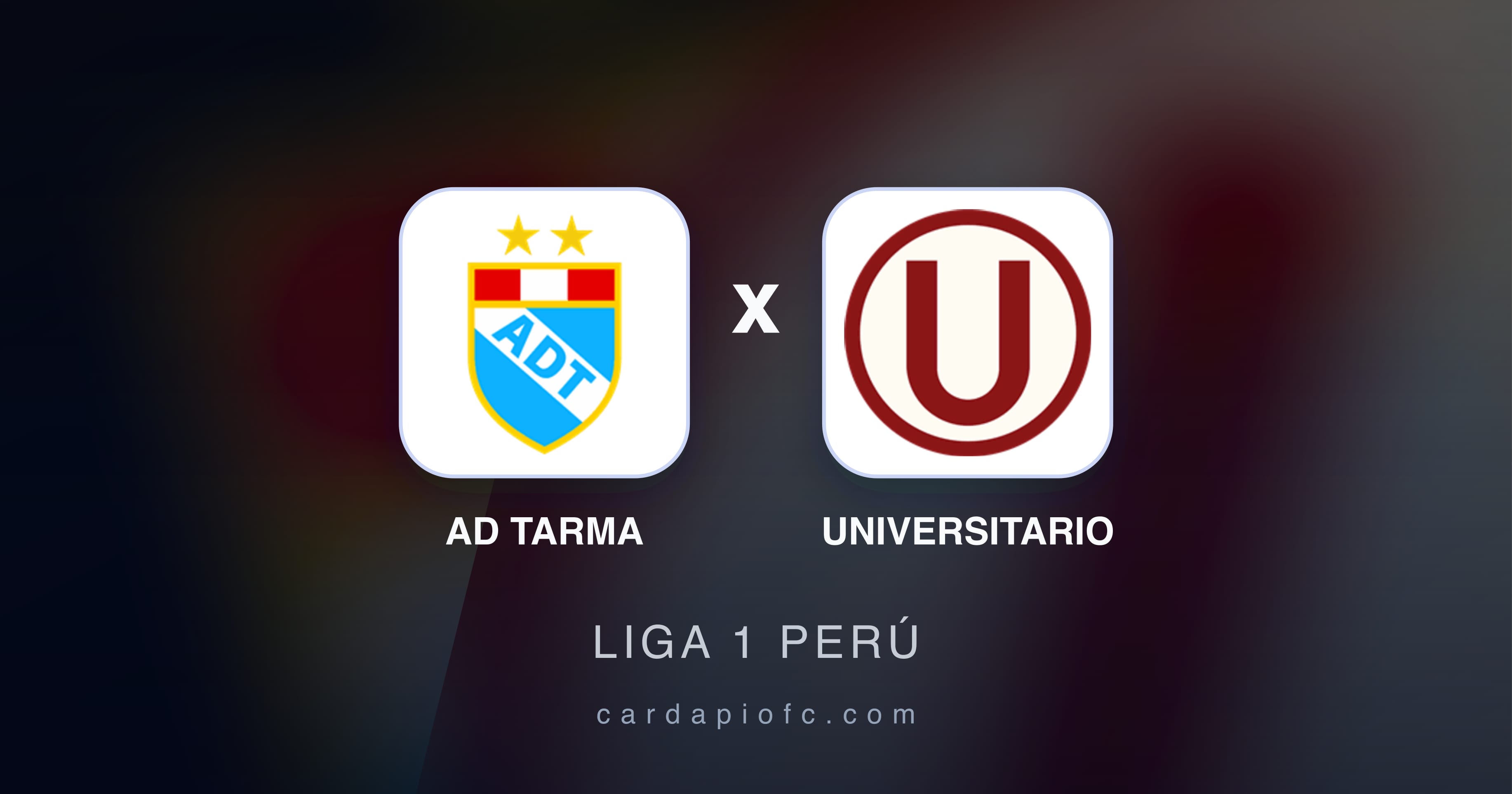 Preview image for AD Tarma vs Universitario (Liga 1 Perú)