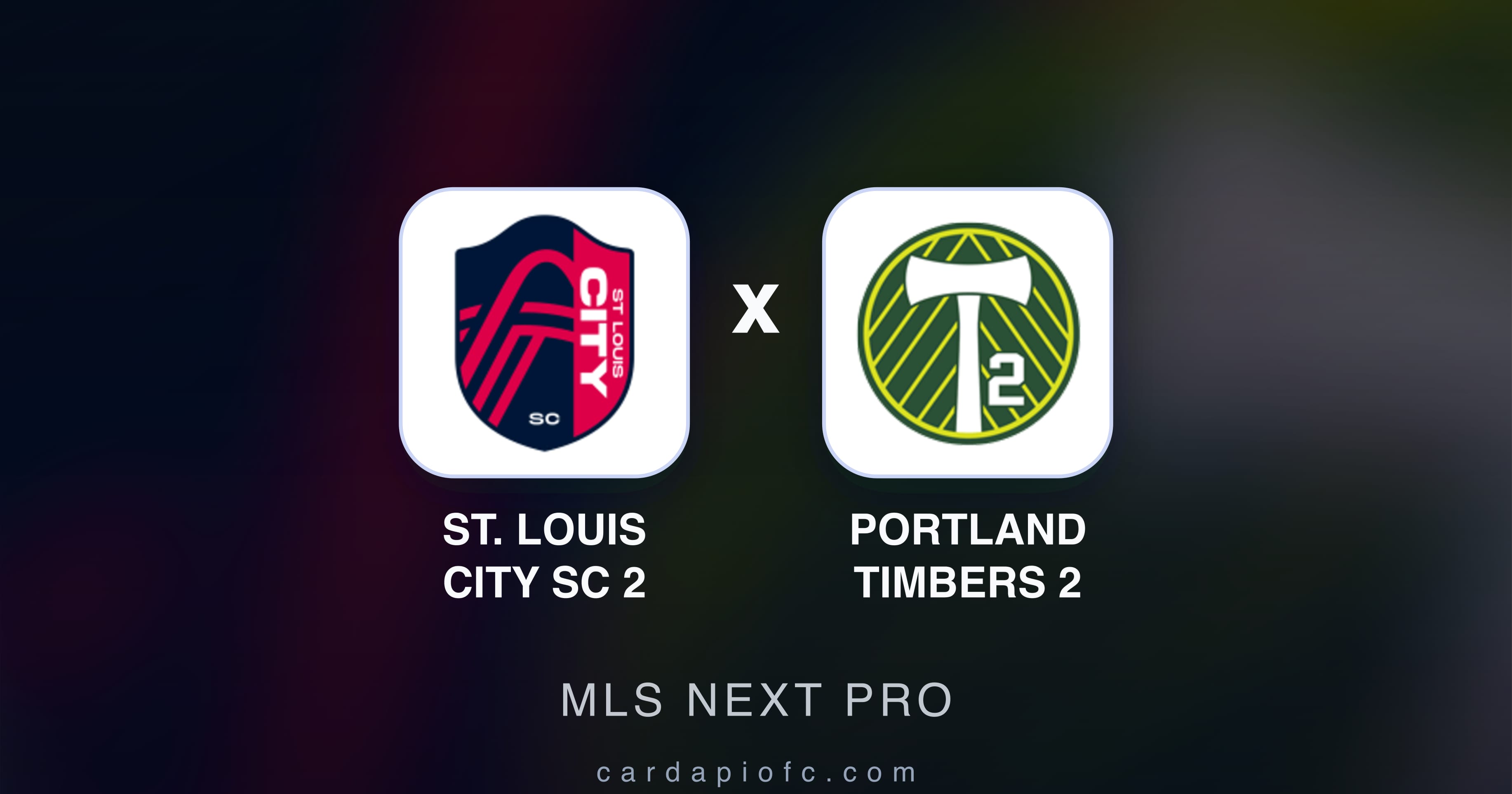 Preview image for St. Louis City SC 2 vs Portland Timbers 2 (MLS Next Pro)