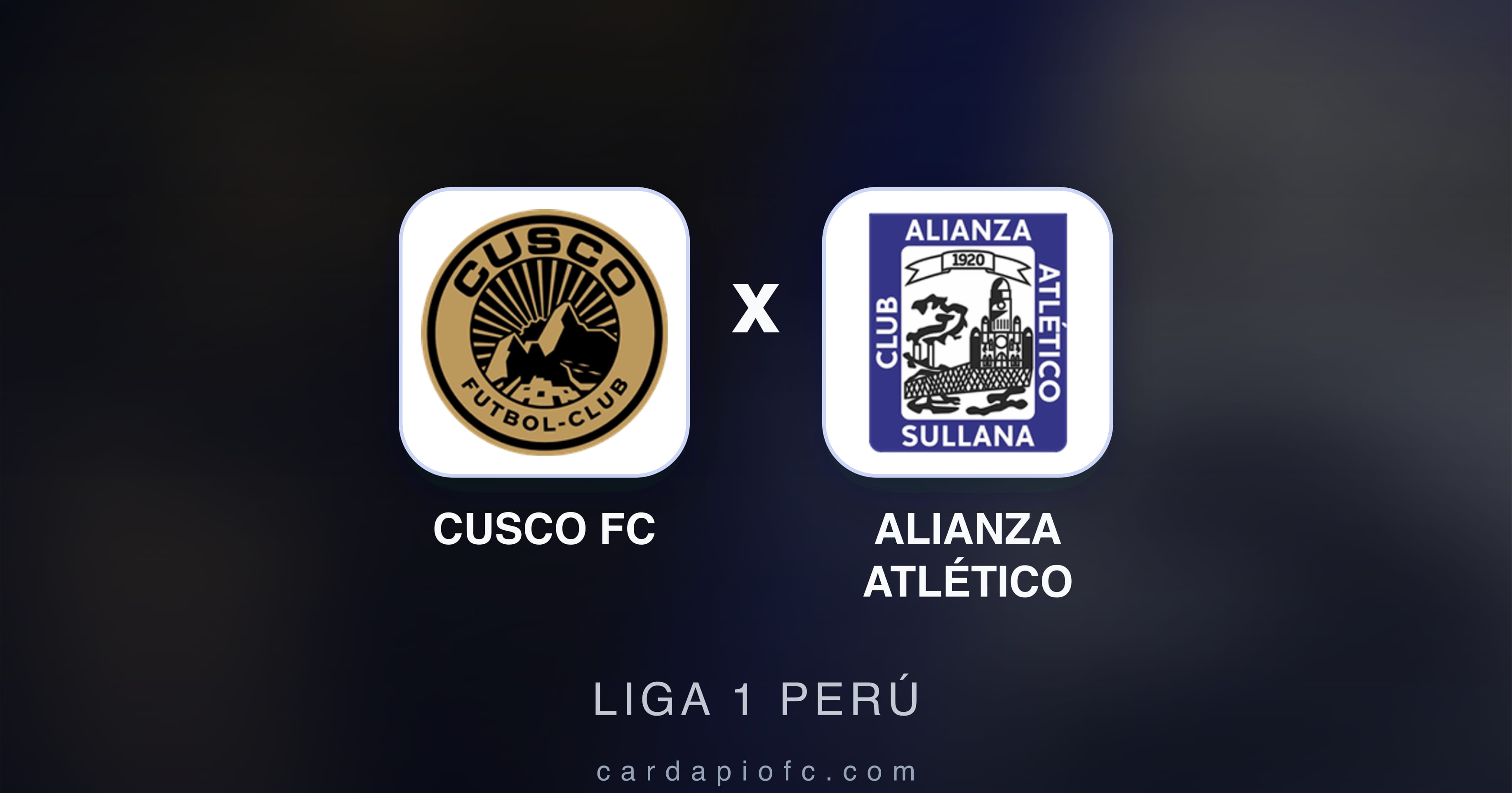 Preview image for Cusco FC vs Alianza Atlético (Liga 1 Perú)