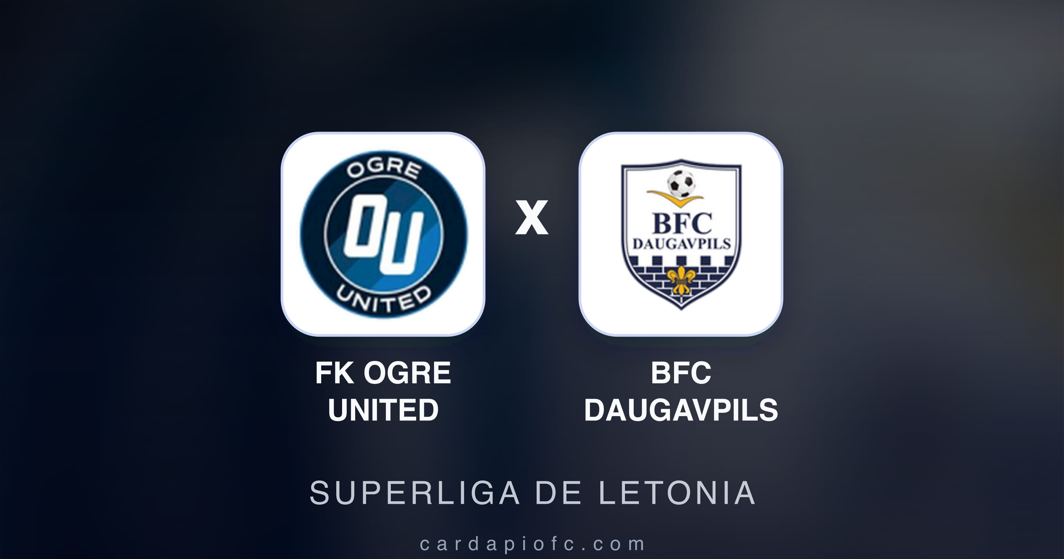 Preview image for FK Ogre United vs BFC Daugavpils (Superliga de Letonia)