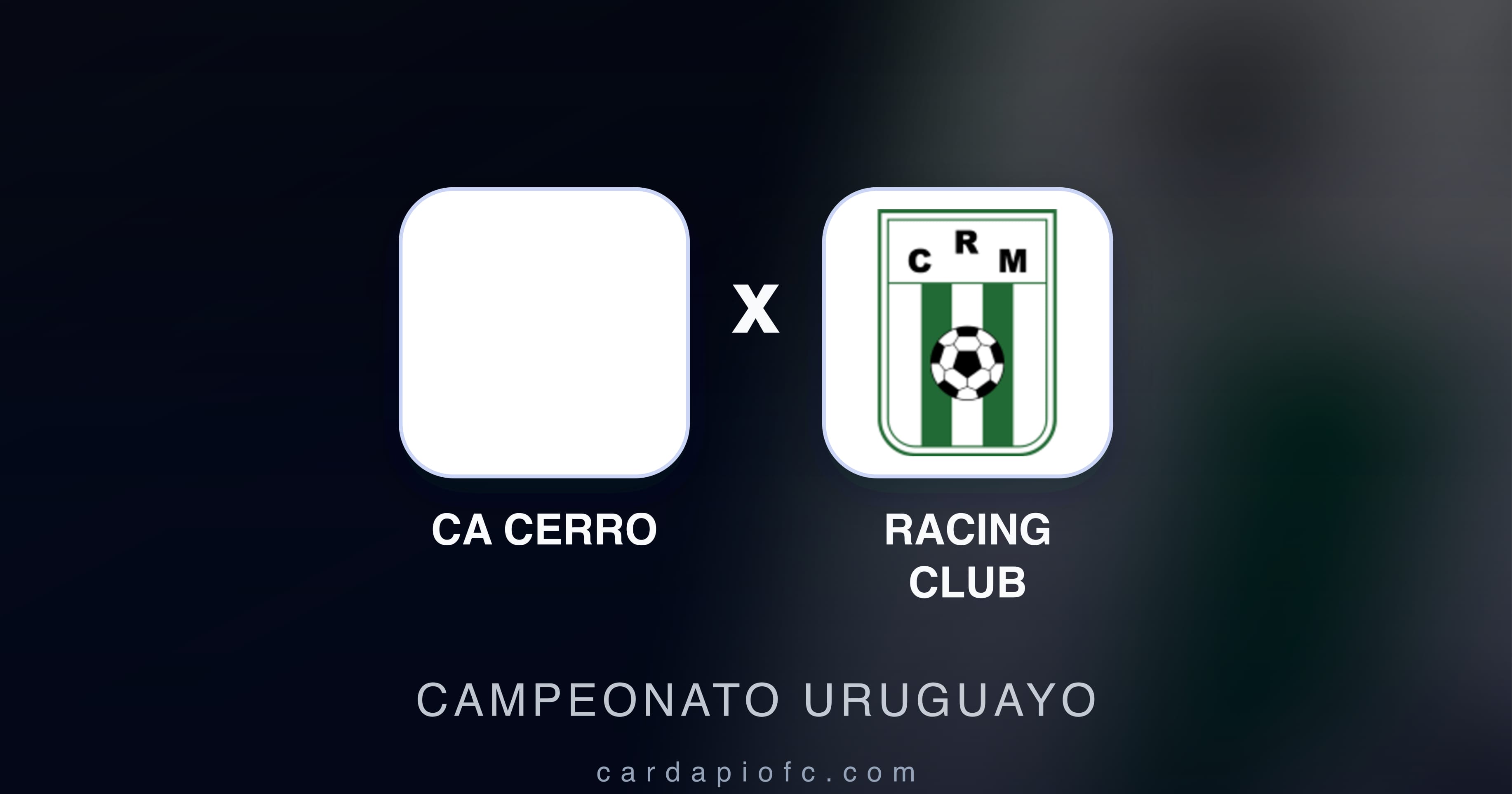 Preview image for CA Cerro vs Racing Club (Campeonato Uruguayo)