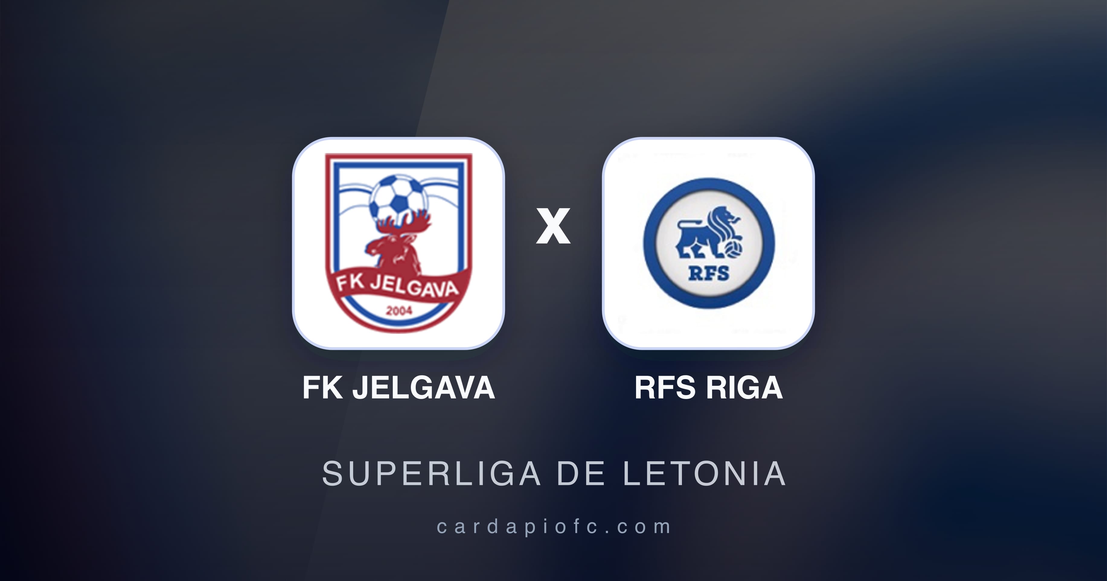 Preview image for FK Jelgava vs RFS Riga (Superliga de Letonia)