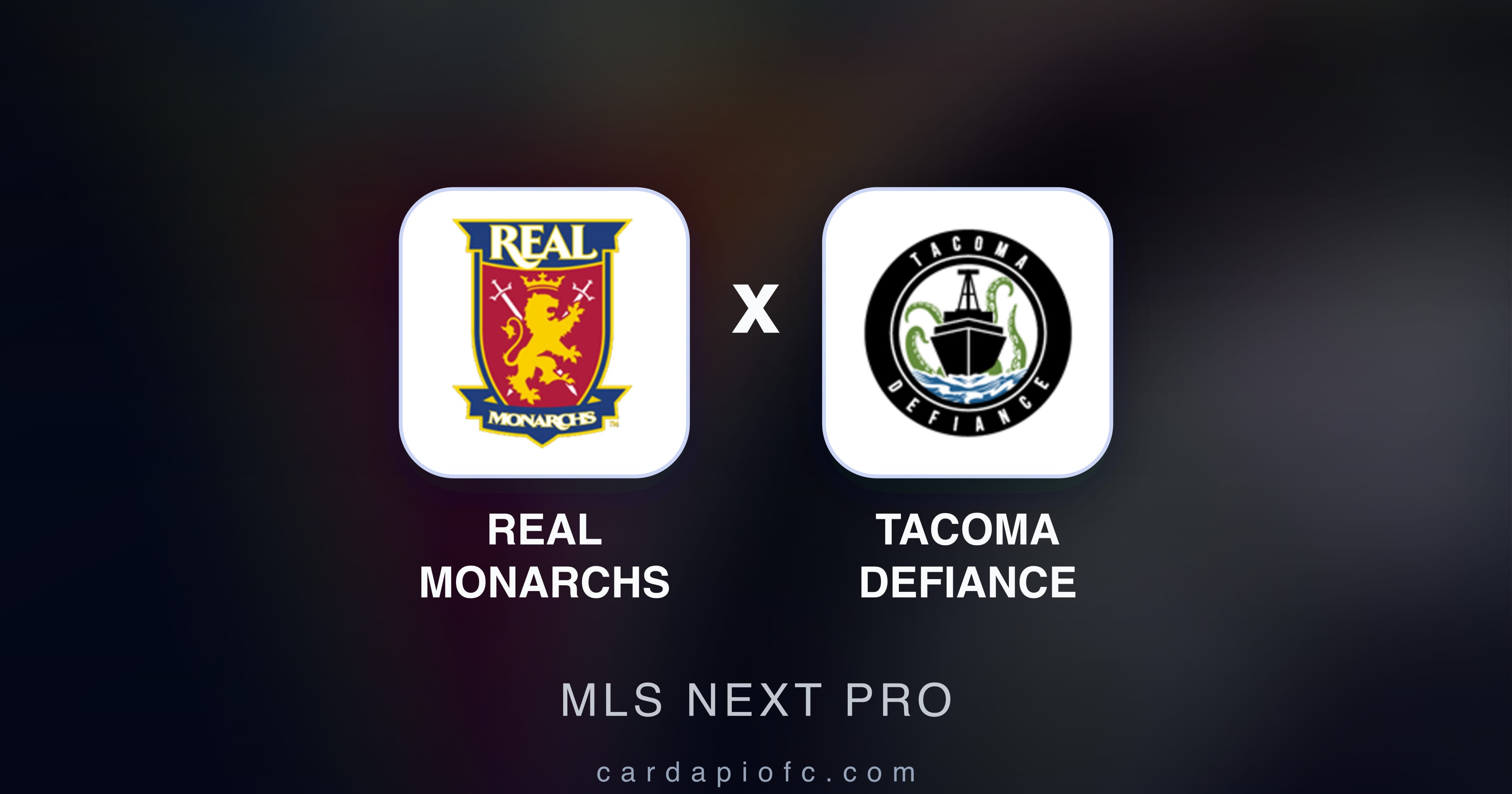 Preview image for Real Monarchs vs Tacoma Defiance (MLS Next Pro)