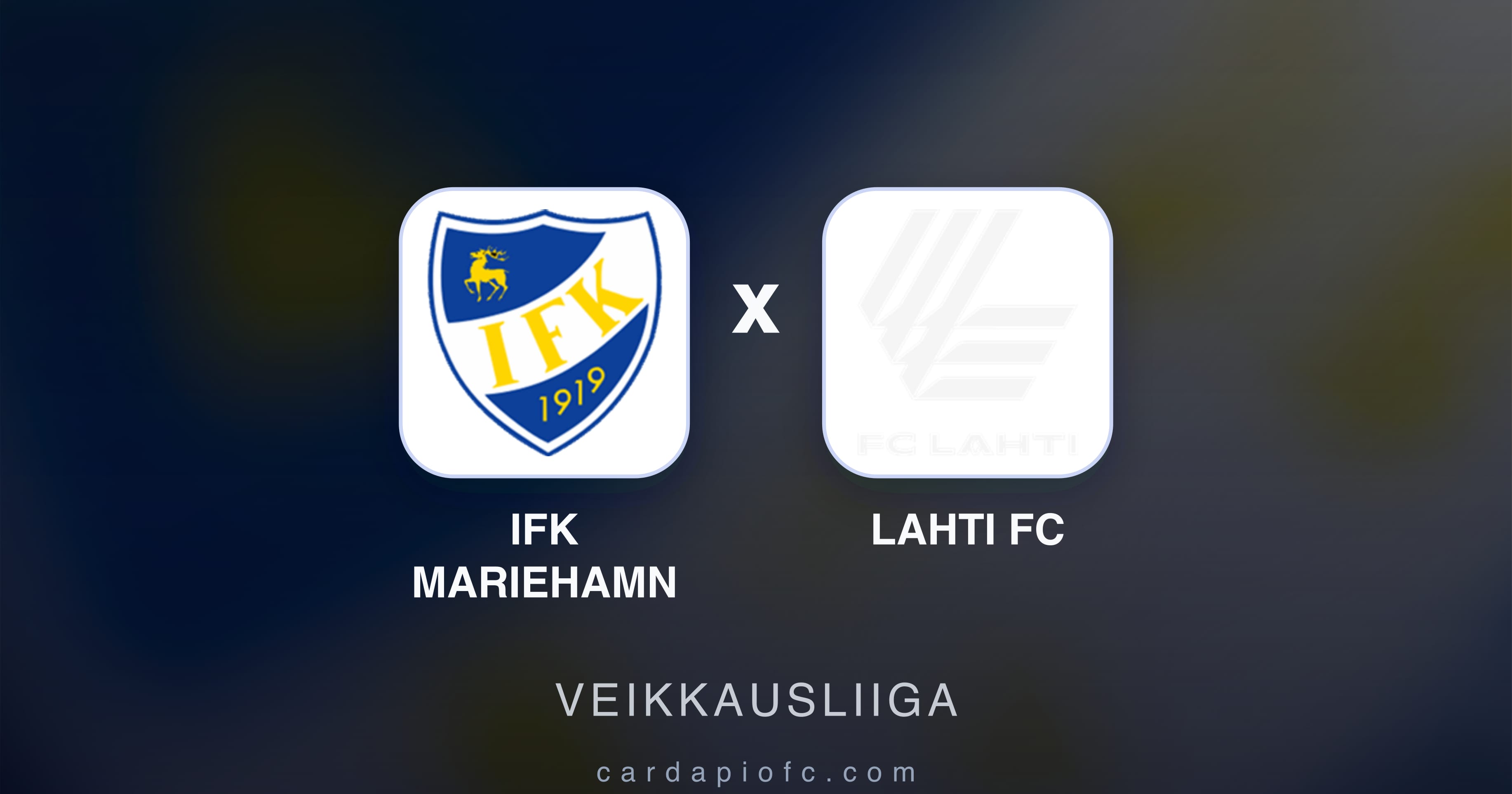 Preview image for IFK Mariehamn vs Lahti FC (Veikkausliiga)