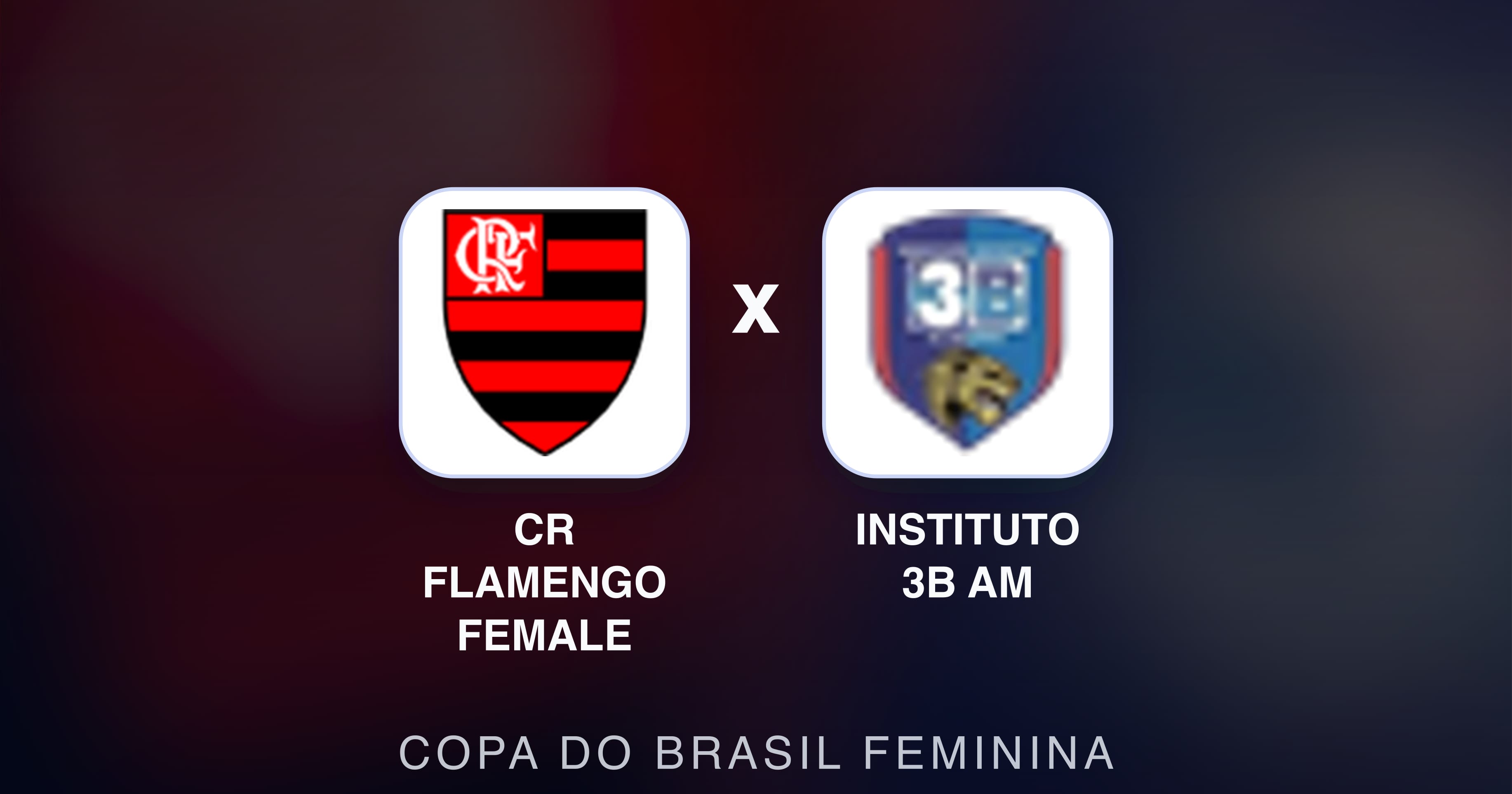 Preview image for CR Flamengo Female vs Instituto 3b AM (Copa do Brasil Feminina)