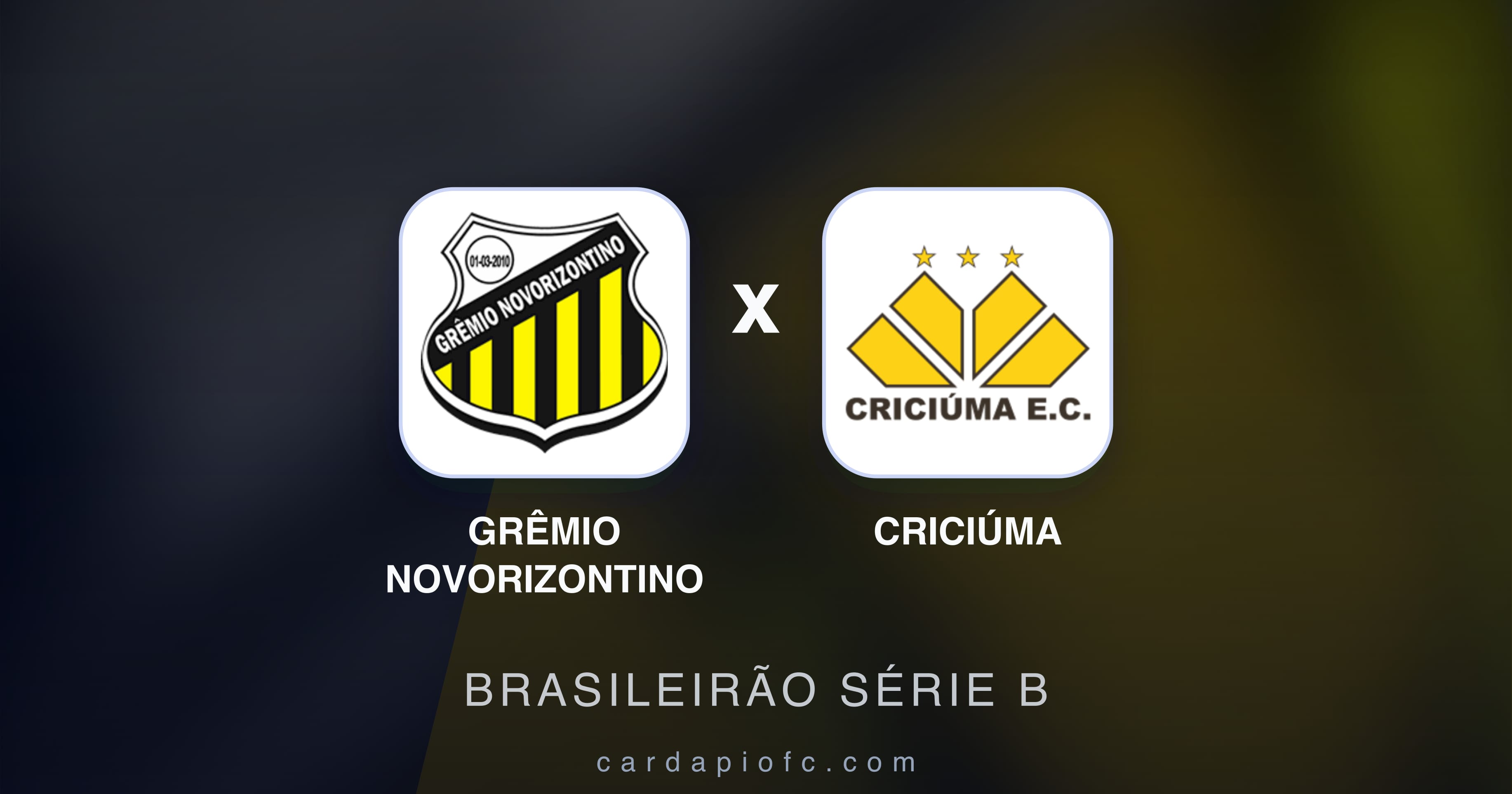 Preview image for Grêmio Novorizontino vs Criciúma (Brasileirão Série B)