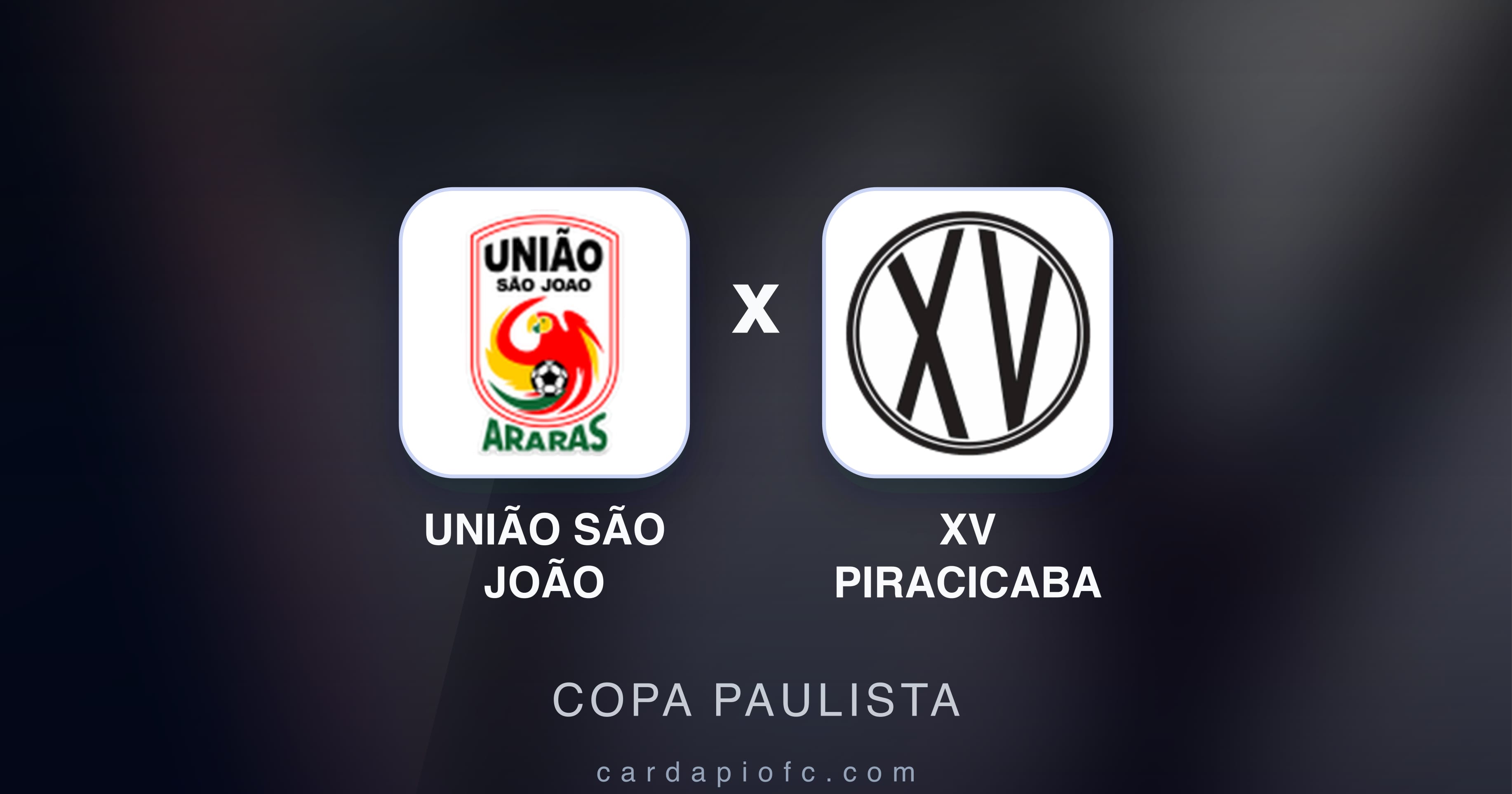 Preview image for União São João vs XV Piracicaba (Copa Paulista)